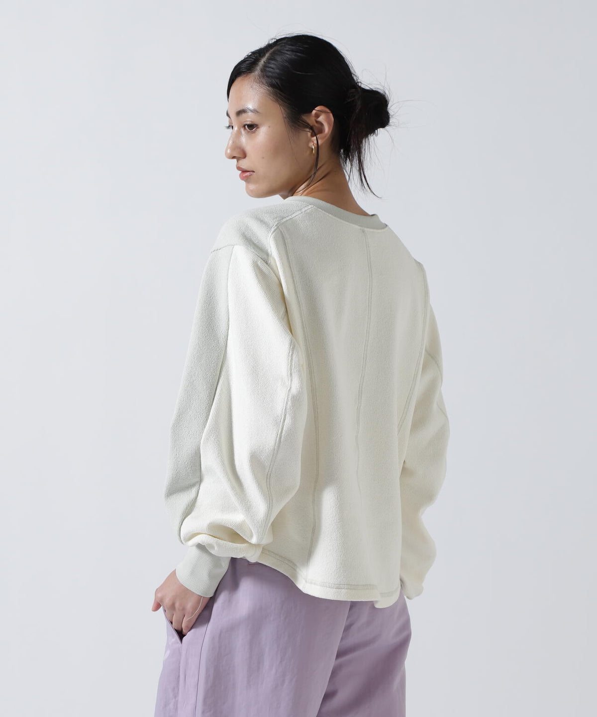 AULA AILA(アウラ アイラ)別注2WAYキーネックプルオーバー