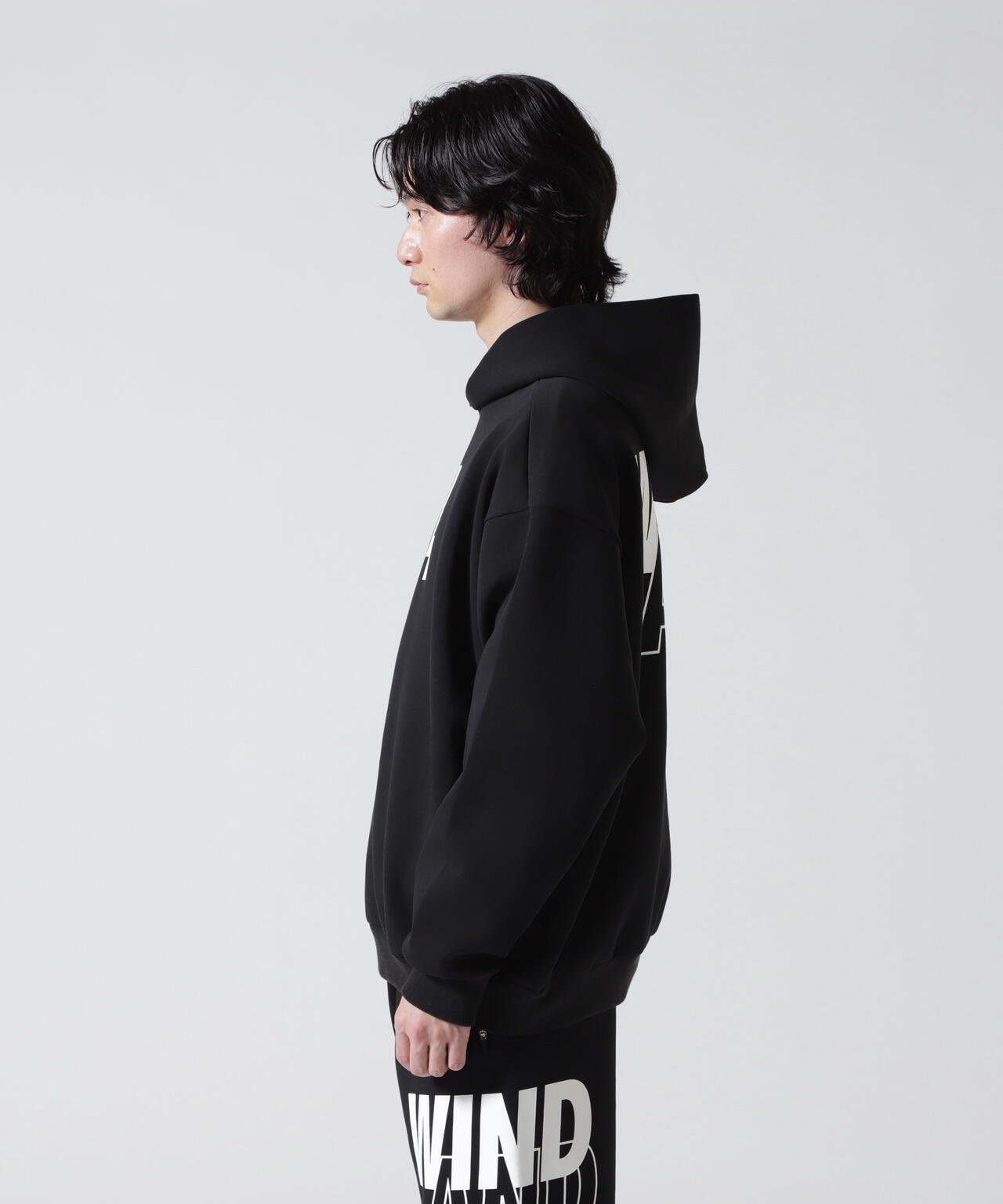 WIND AND SEA(ウィンダンシー)Loose fit Hooded Sweatshirt