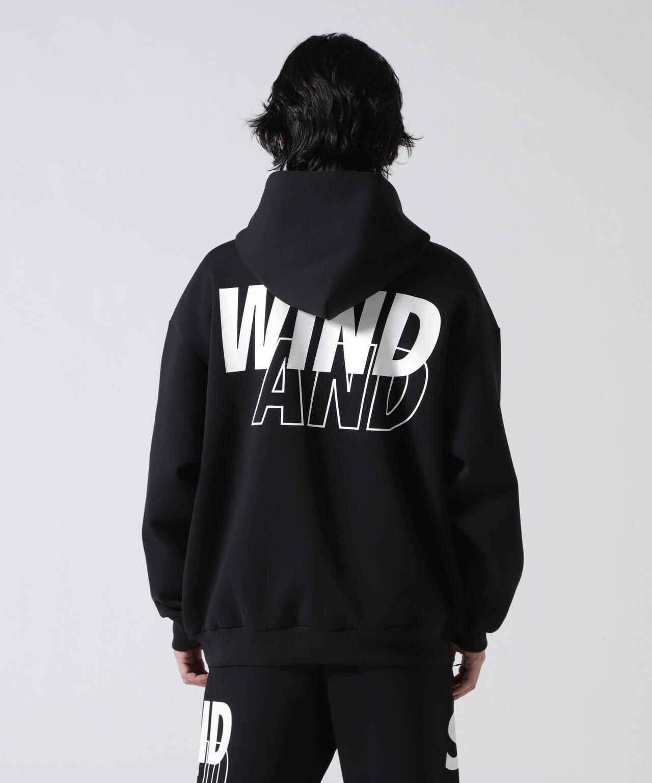 WIND AND SEA(ウィンダンシー)Loose fit Hooded Sweatshirt