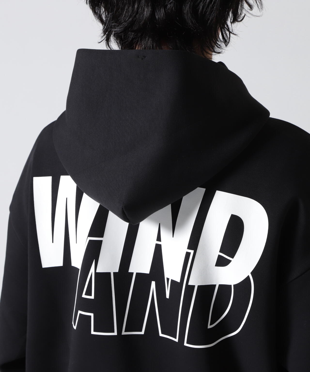 WIND AND SEA(ウィンダンシー)Loose fit Hooded Sweatshirt