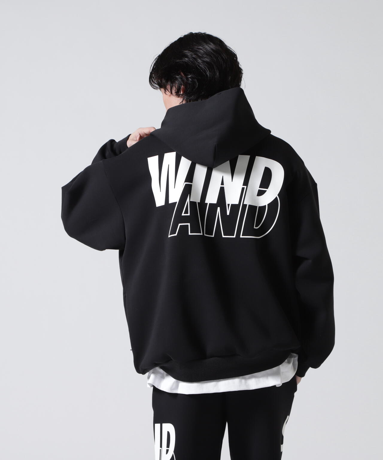 WIND AND SEA(ウィンダンシー)Loose fit Hooded Sweatshirt