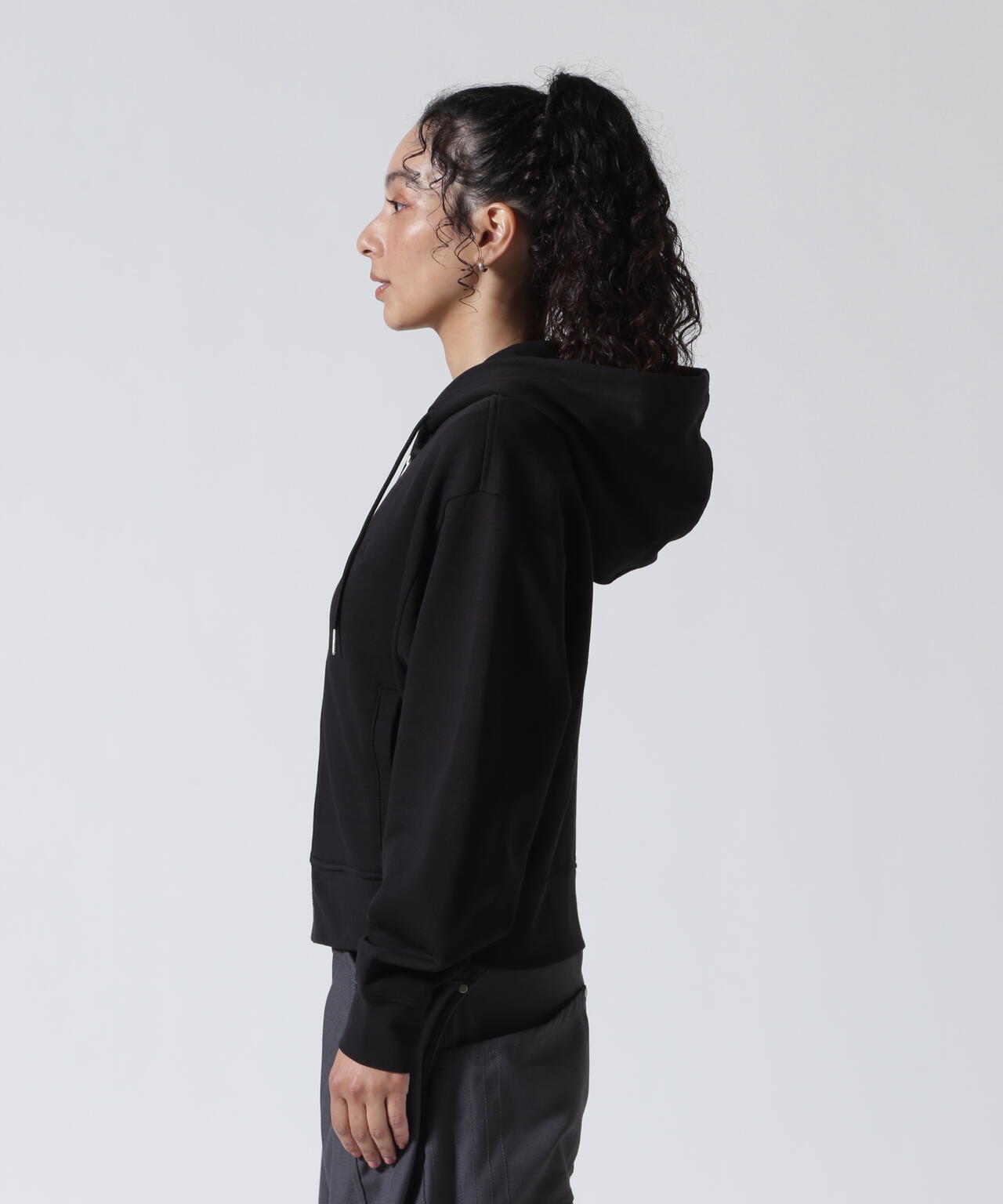 Calvin Klein (カルバンクライン)LS MONOGRAM TERRY CROPPED PARKA
