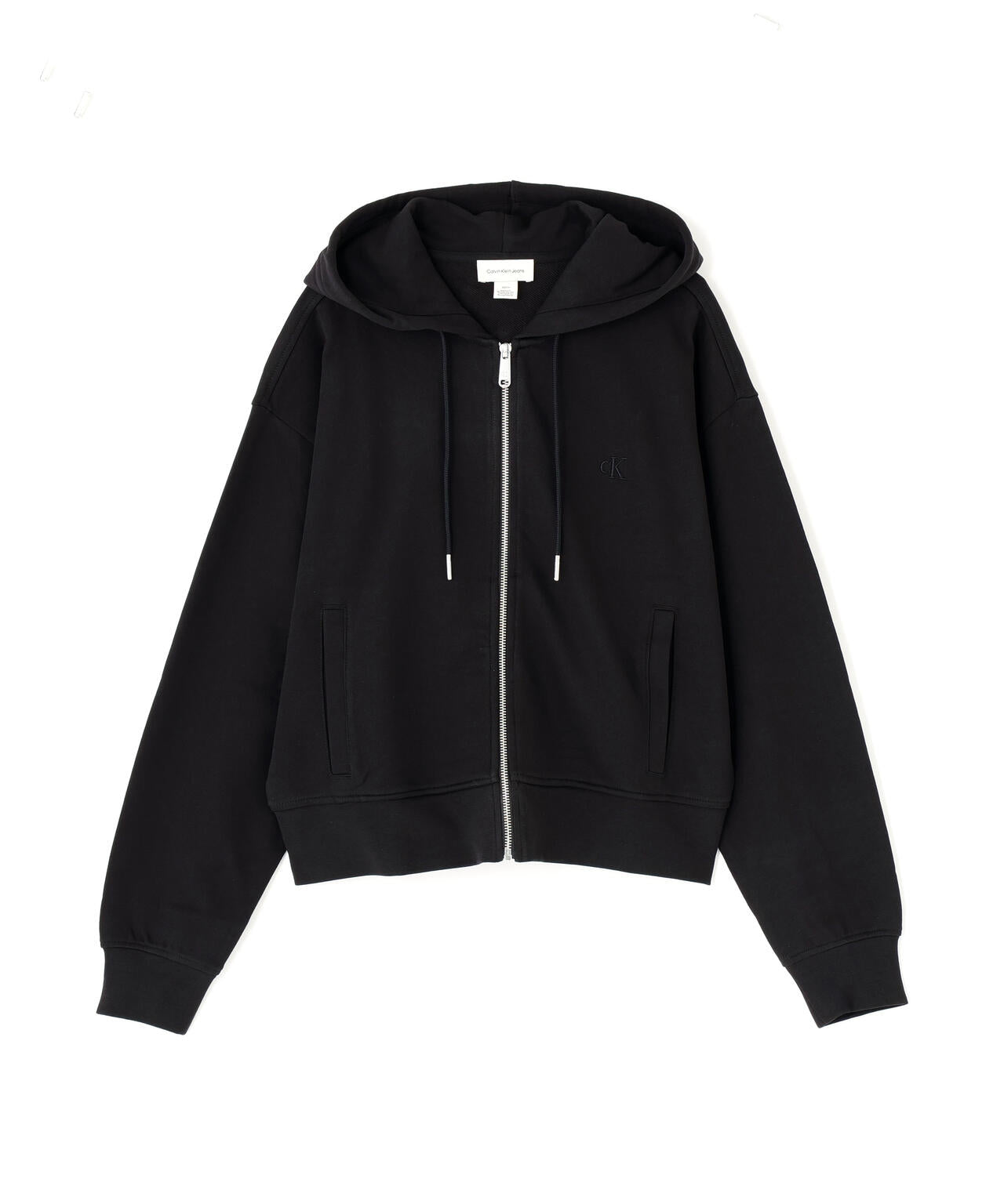 Calvin Klein (カルバンクライン)LS MONOGRAM TERRY CROPPED PARKA