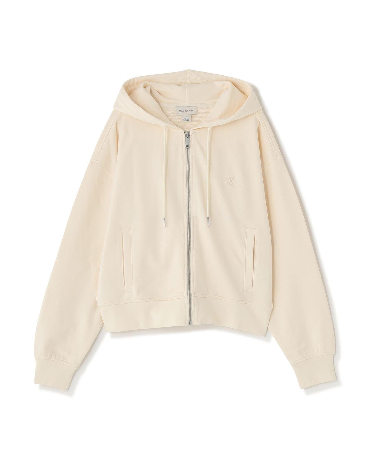 Calvin Klein (カルバンクライン)LS MONOGRAM TERRY CROPPED PARKA