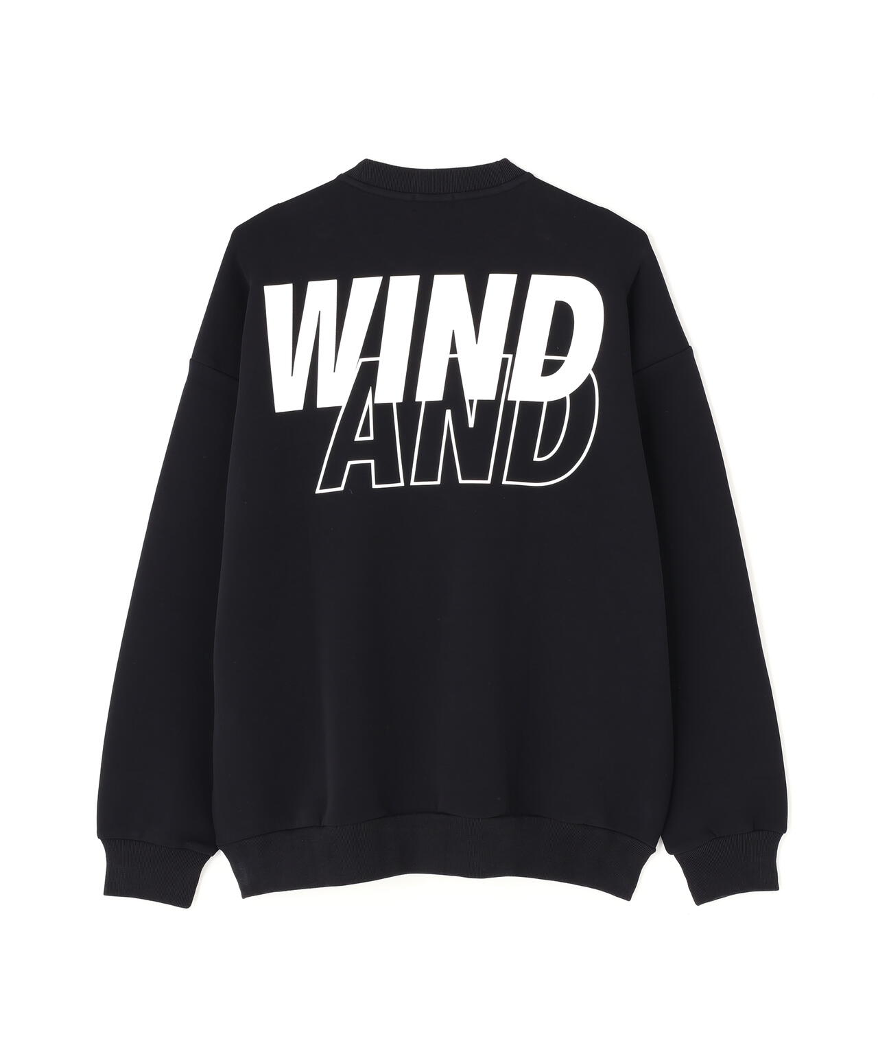 WIND AND SEA(ウィンダンシー)Loose fit crewneck sweat shirt