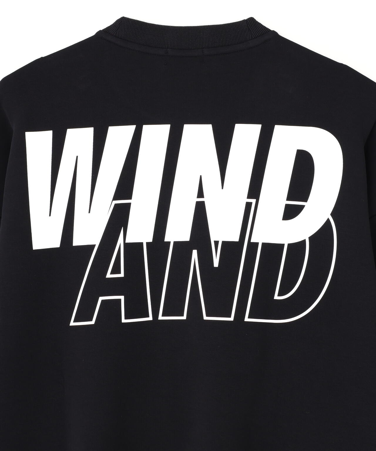 WIND AND SEA(ウィンダンシー)Loose fit crewneck sweat shirt
