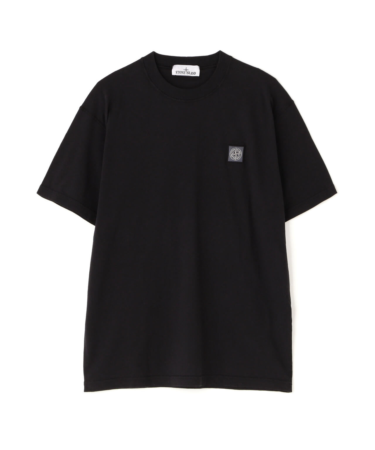 STONE ISLAND / ORGANIC COTTON JERSEY 'FISSATO' EFFECT