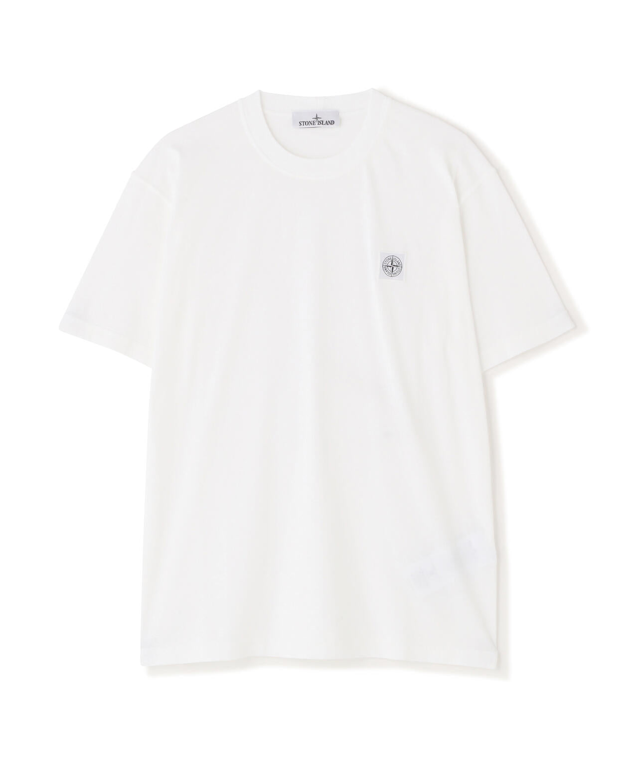 STONE ISLAND / ORGANIC COTTON JERSEY 'FISSATO' EFFECT