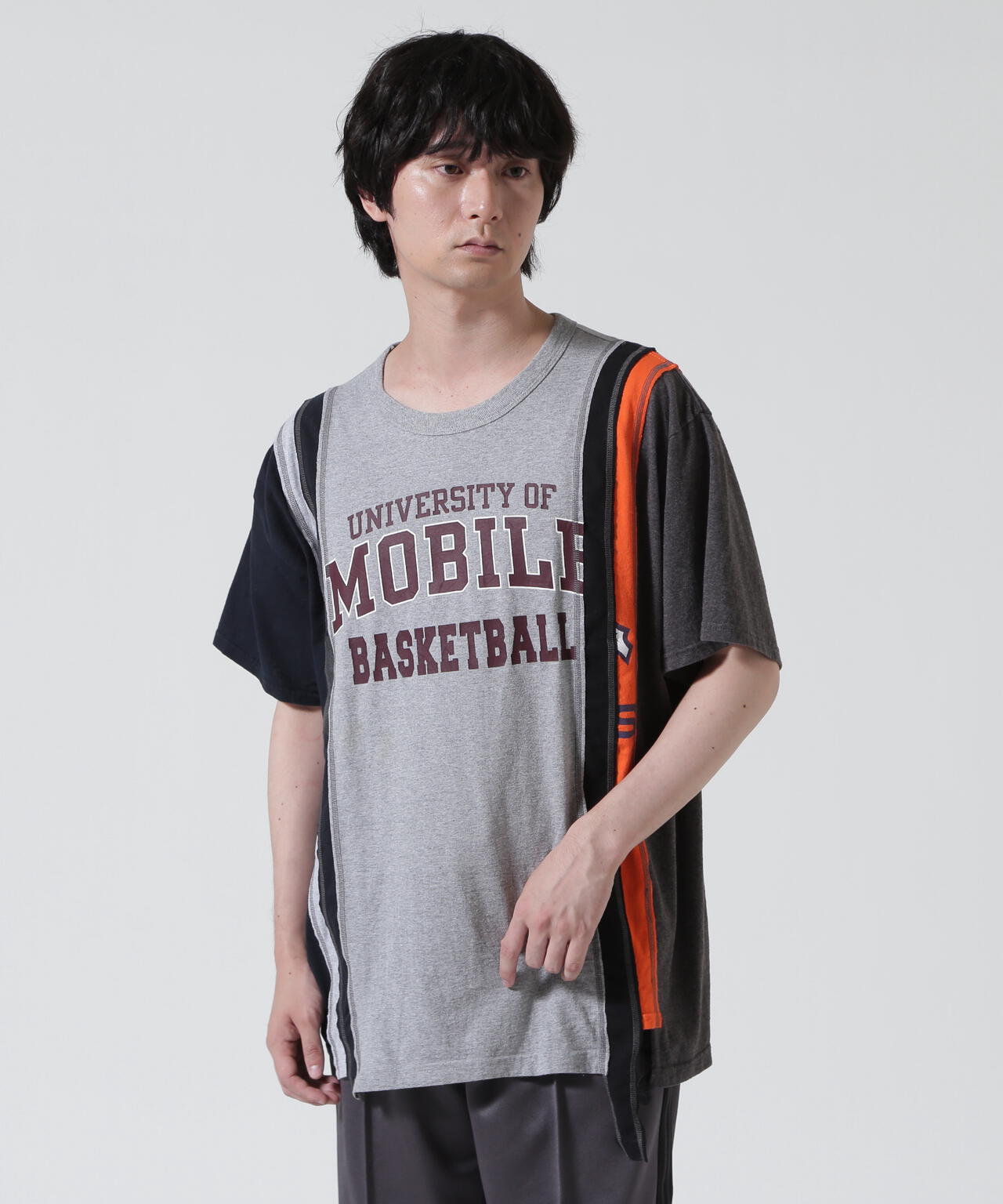 NEEDLES(ニードルズ)7 Cut Wide Tee - College