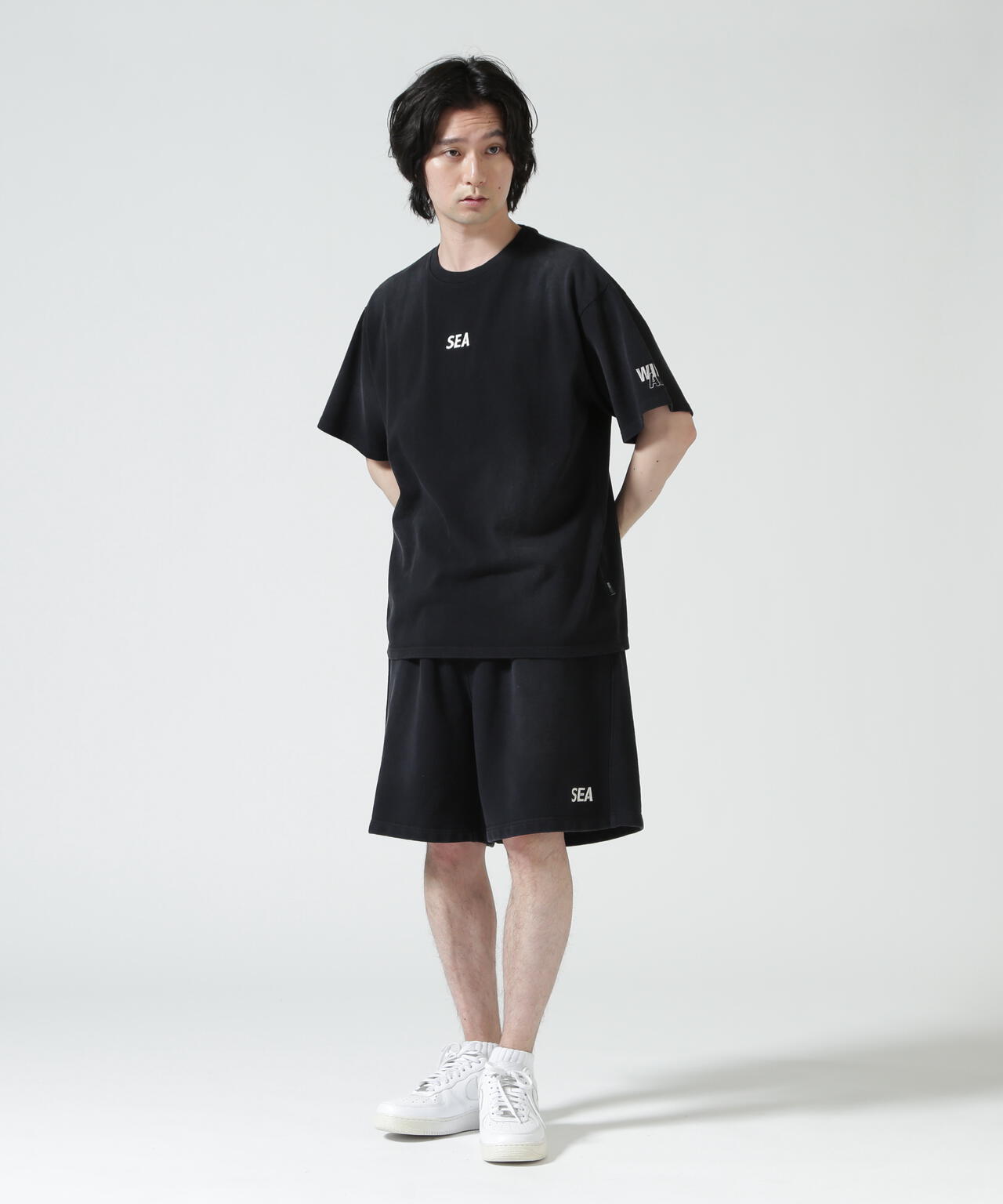WIND AND SEA(ウィンダンシー)SULFUR DYEING LOGO S/S TEE