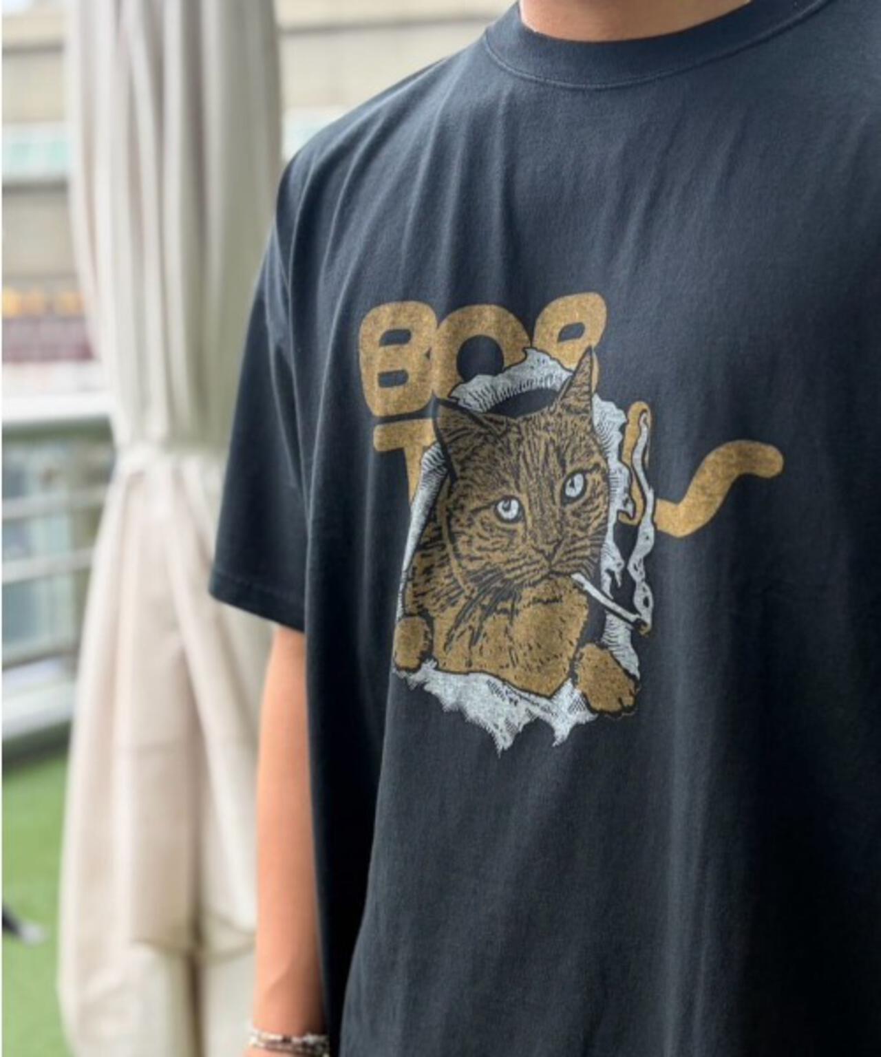 REMI RELIEF(レミレリーフ) 別注20/-天竺BIGサイズTシャツ(BOB)