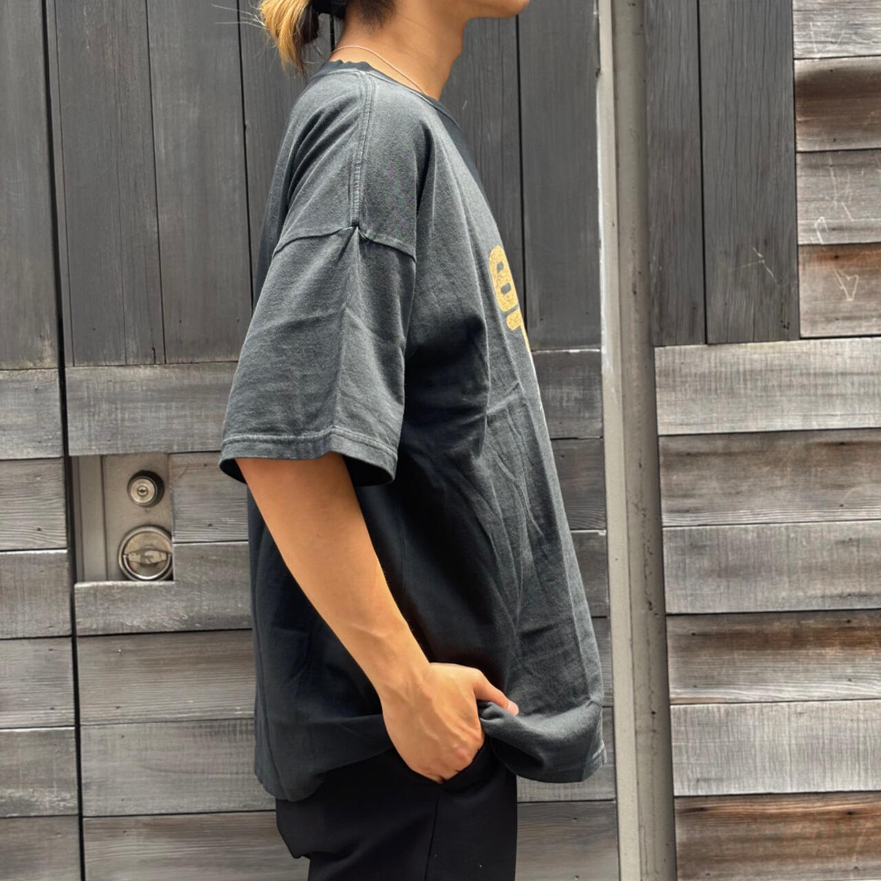 REMI RELIEF(レミレリーフ) 別注20/-天竺BIGサイズTシャツ(BOB)