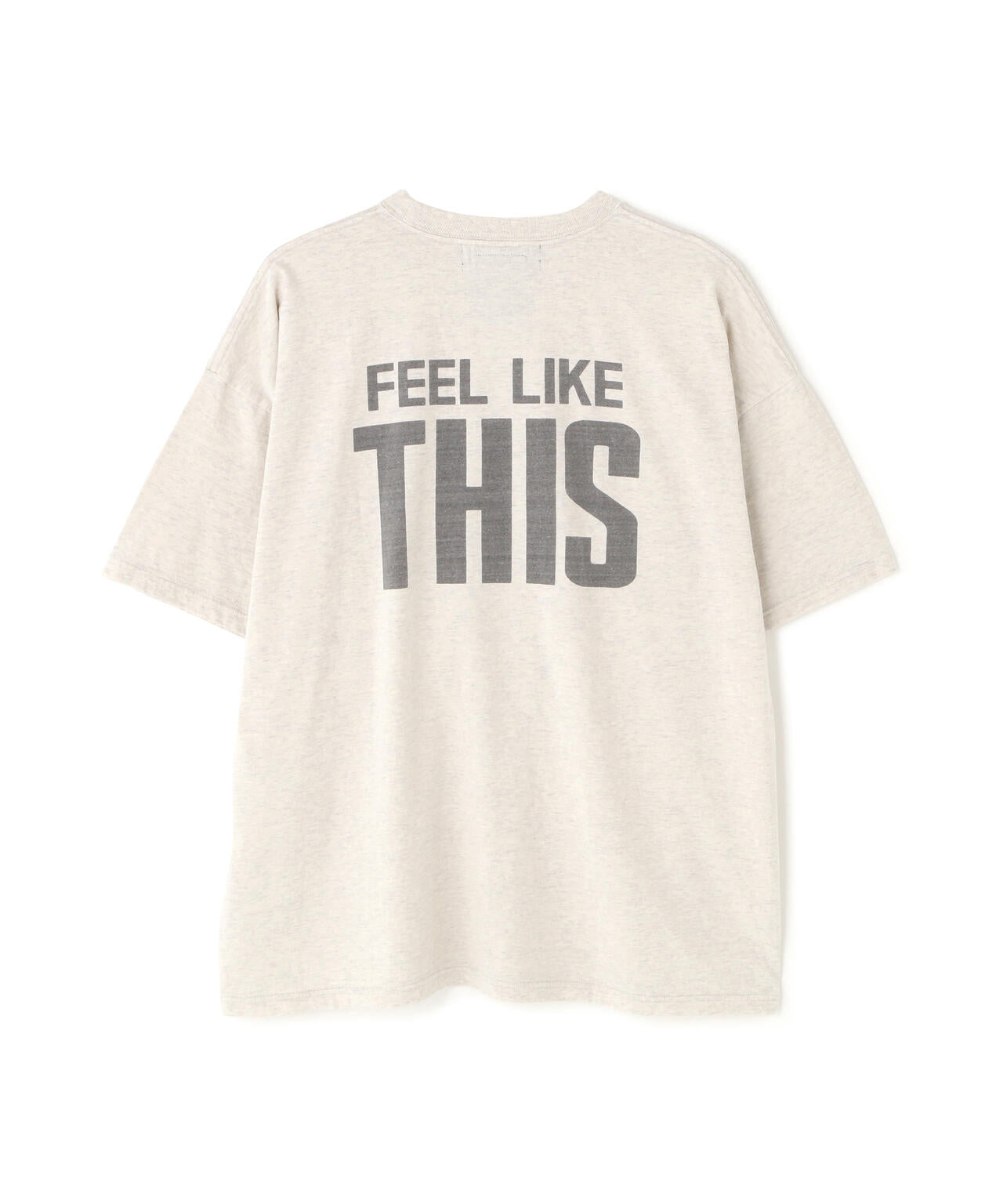 REMI RELIEF(レミレリーフ) 別注20/-天竺BIGサイズTシャツ(RECORD)