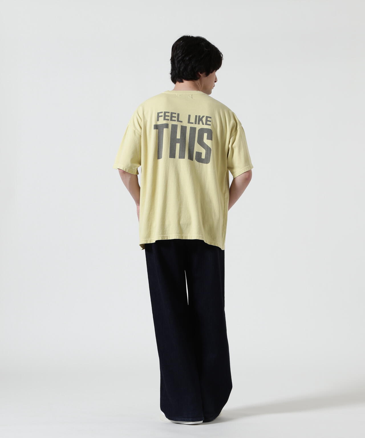 REMI RELIEF(レミレリーフ) 別注20/-天竺BIGサイズTシャツ(RECORD)