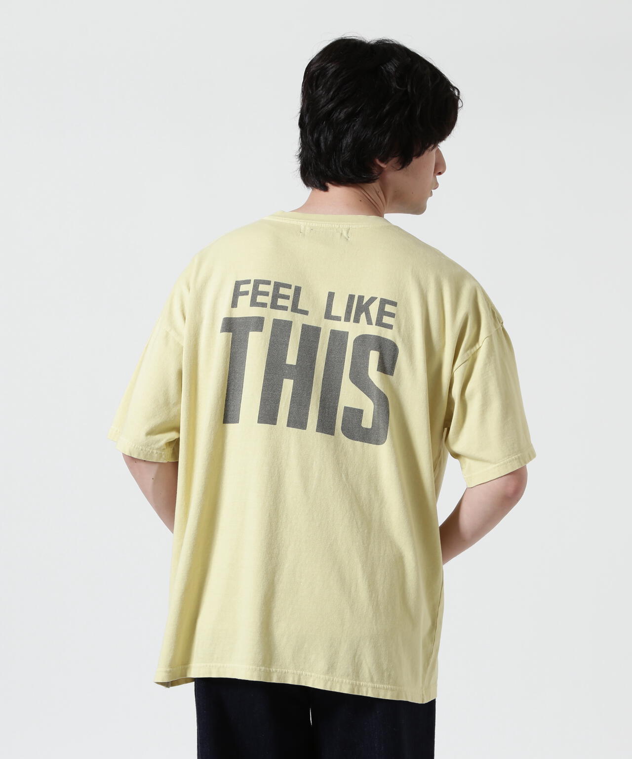 REMI RELIEF(レミレリーフ) 別注20/-天竺BIGサイズTシャツ(RECORD)