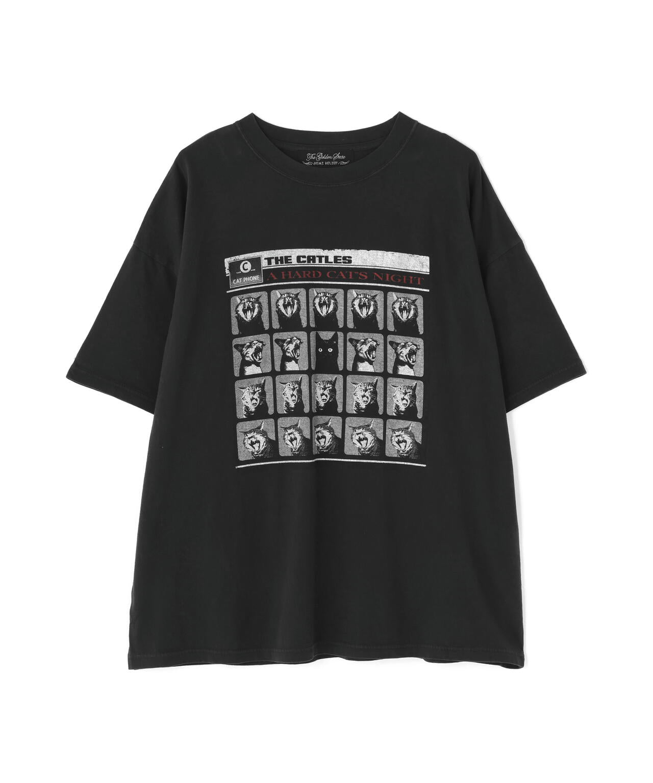 REMI RELIEF / 別注20/-天竺BIGサイズTシャツ(A HARD CAT'S)