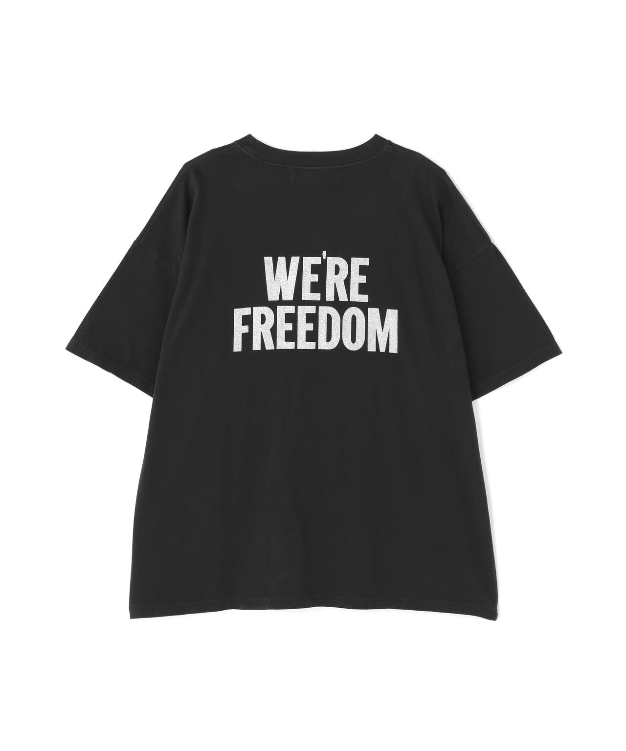 REMI RELIEF(レミレリーフ) 別注20/-天竺BIGサイズTシャツ(FREEDOM)