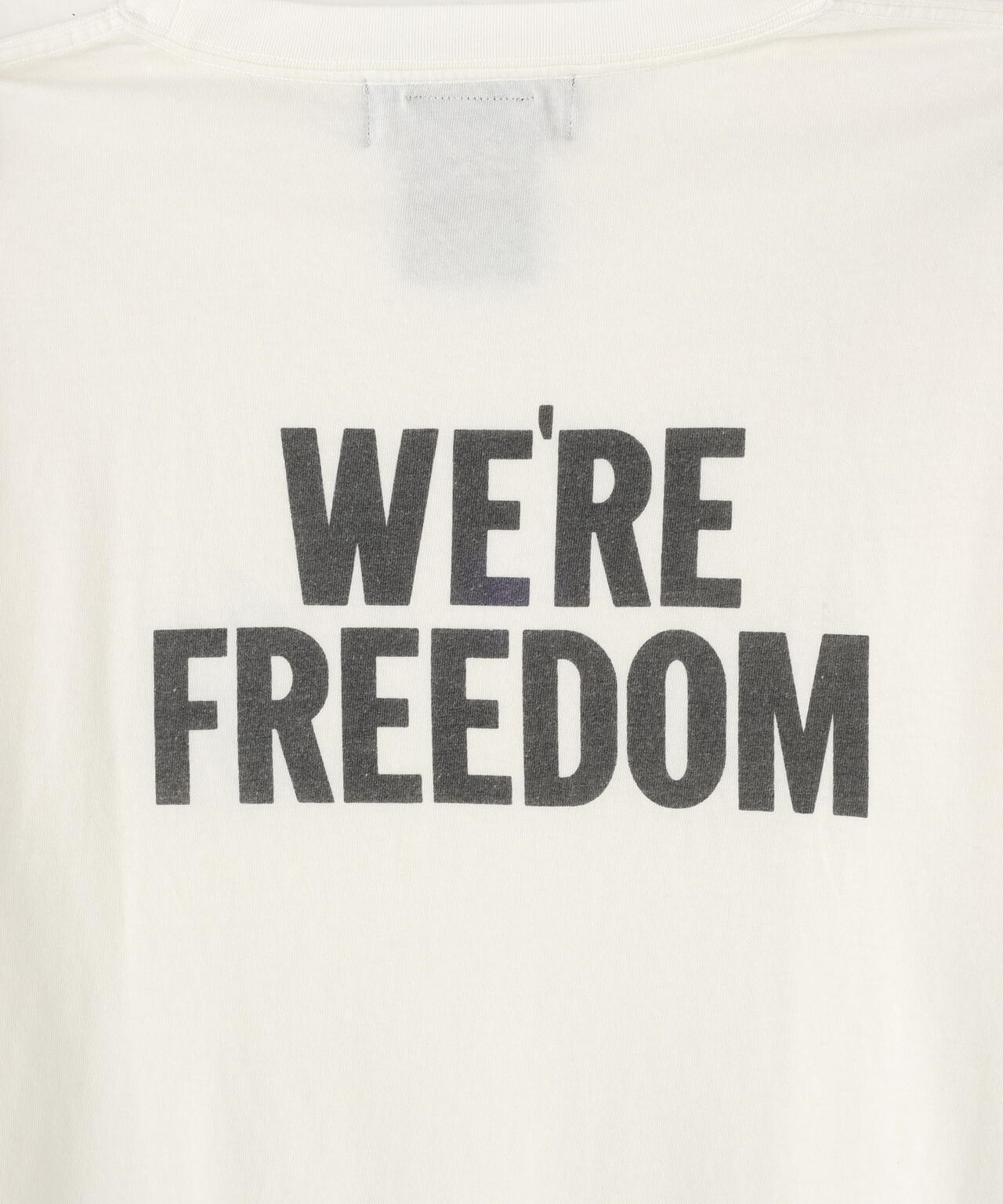 REMI RELIEF(レミレリーフ) 別注20/-天竺BIGサイズTシャツ(FREEDOM)