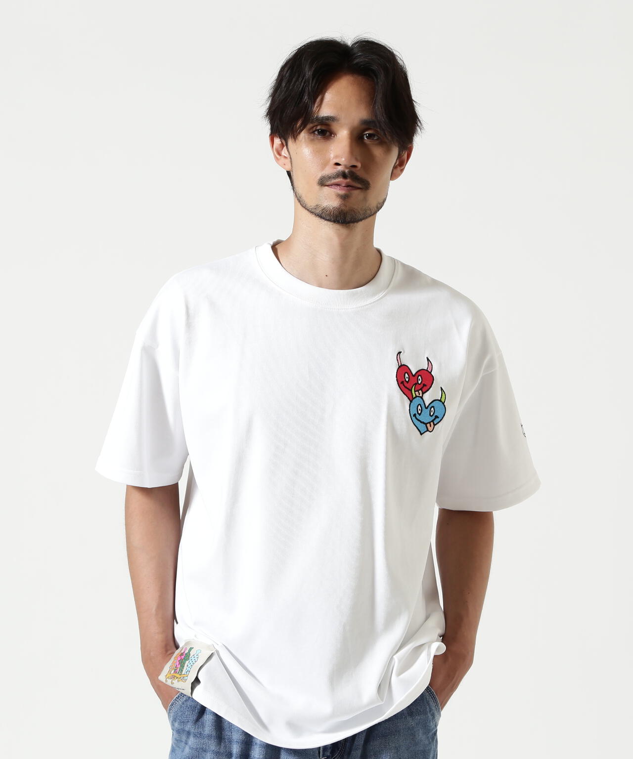 maxsix(マックスシックス)DOUBLE HERT S/S TEE