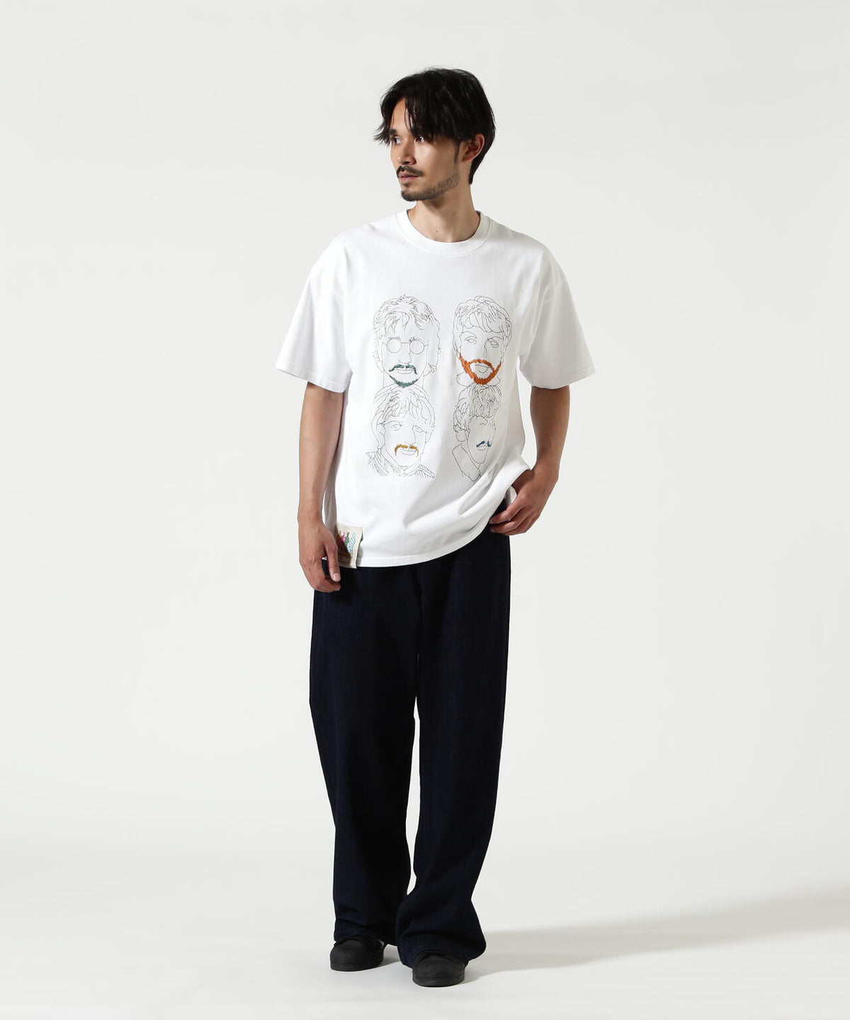maxsix(マックスシックス)4MAN EMBROIDERY S/S TEE