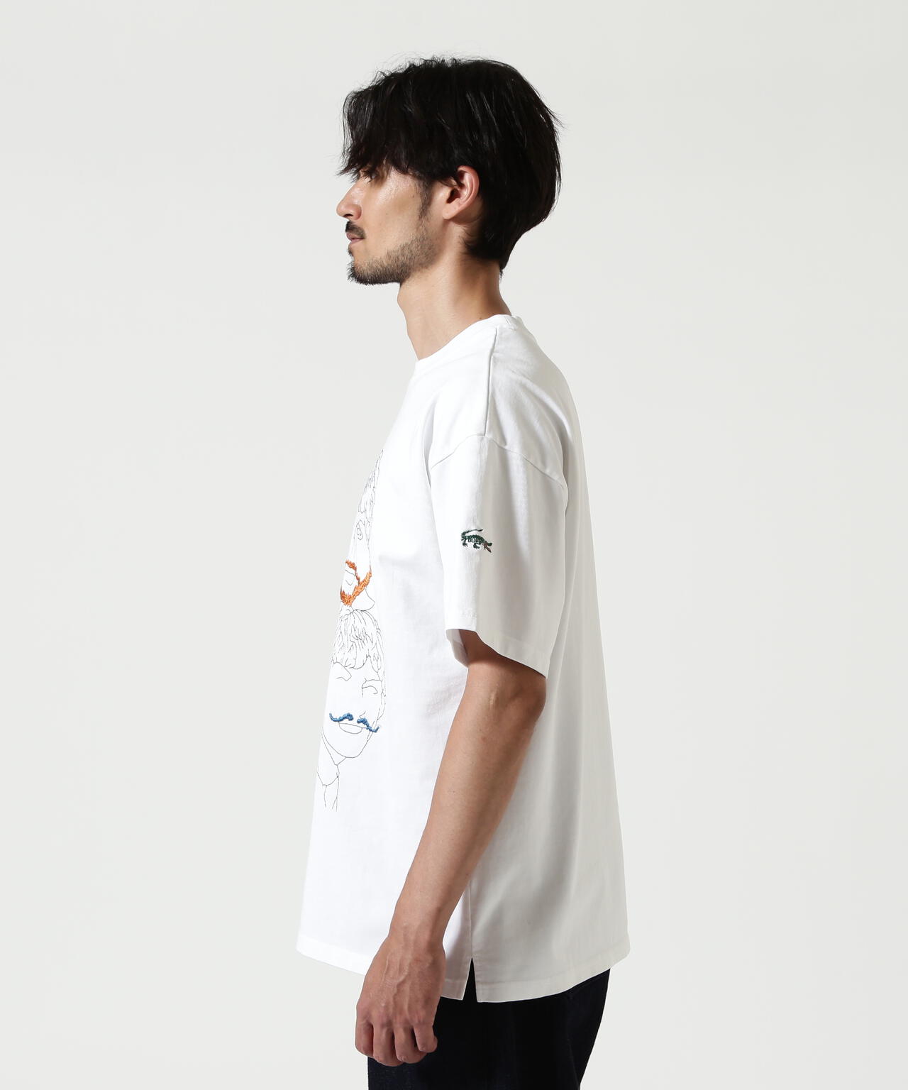 maxsix(マックスシックス)4MAN EMBROIDERY S/S TEE