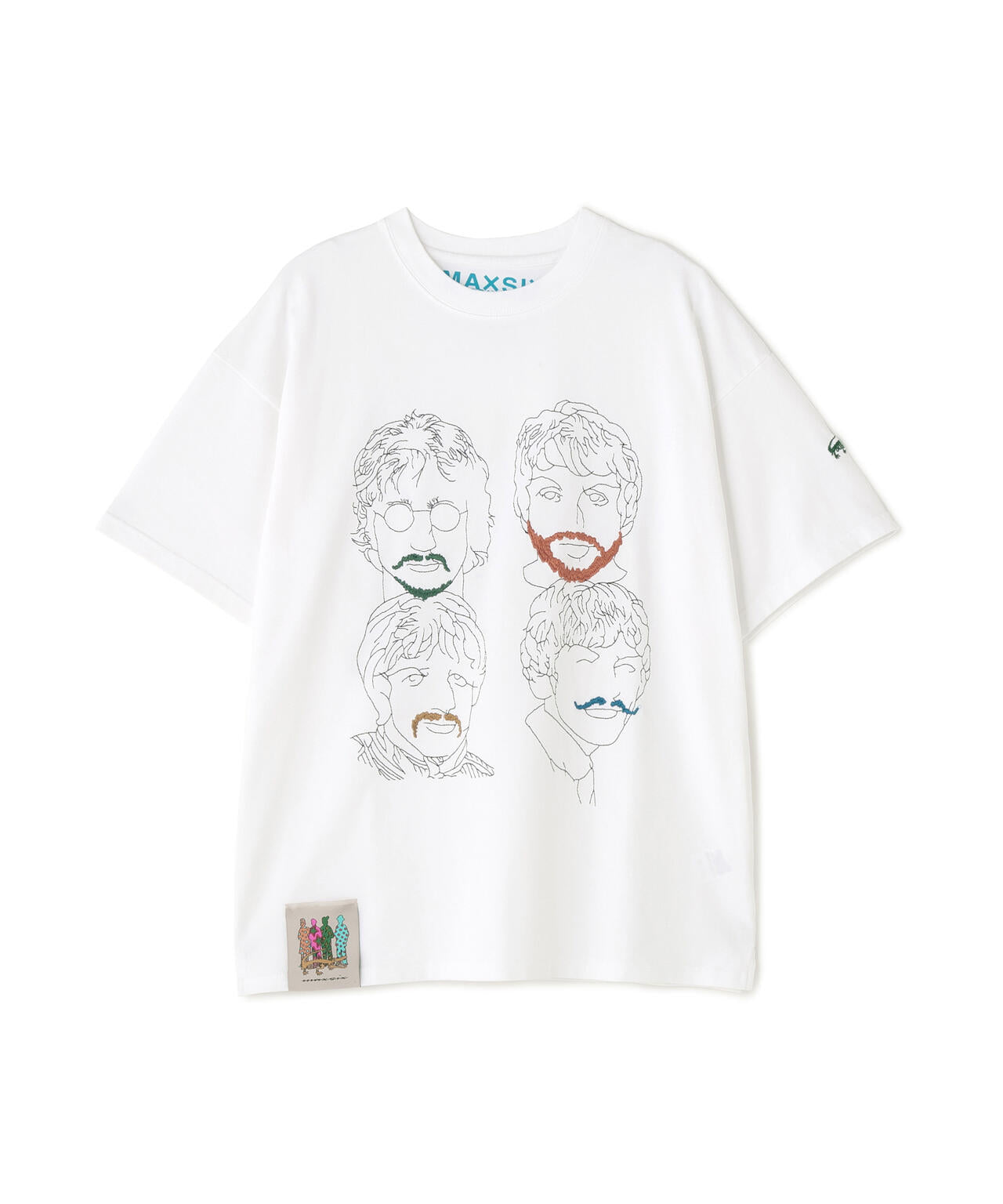 maxsix(マックスシックス)4MAN EMBROIDERY S/S TEE