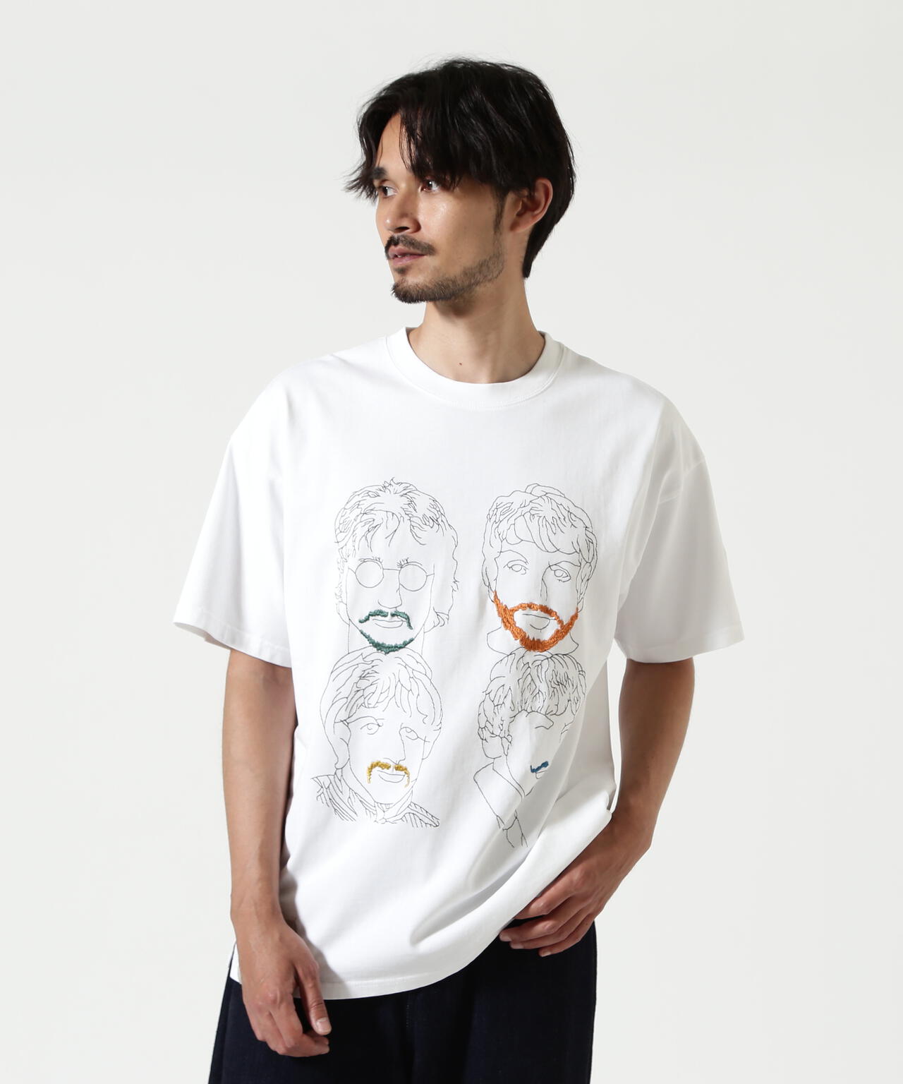 maxsix(マックスシックス)4MAN EMBROIDERY S/S TEE