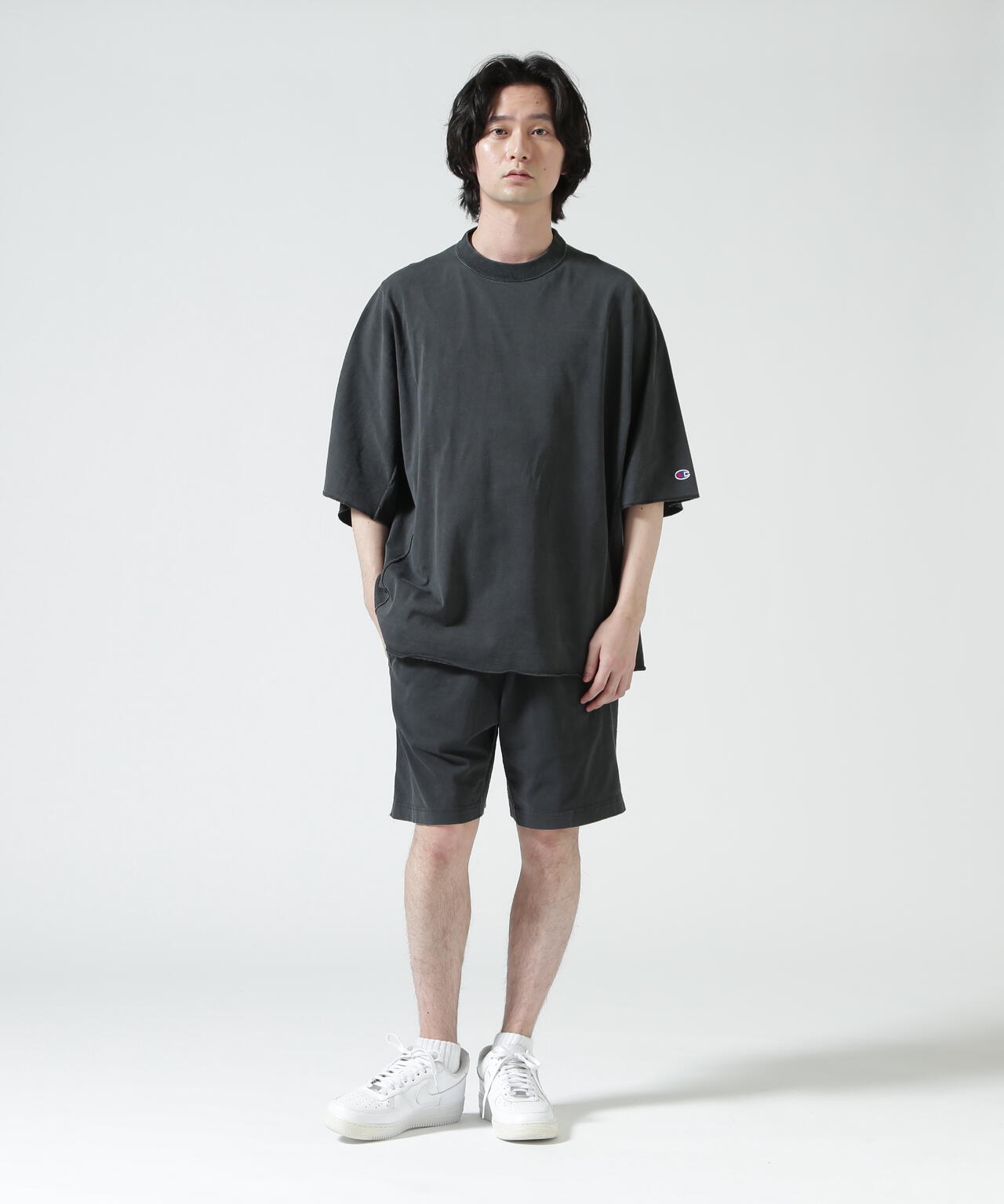 Champion × N.HOOLYWOOD ショートスリーブTシャツ(C8-D357)