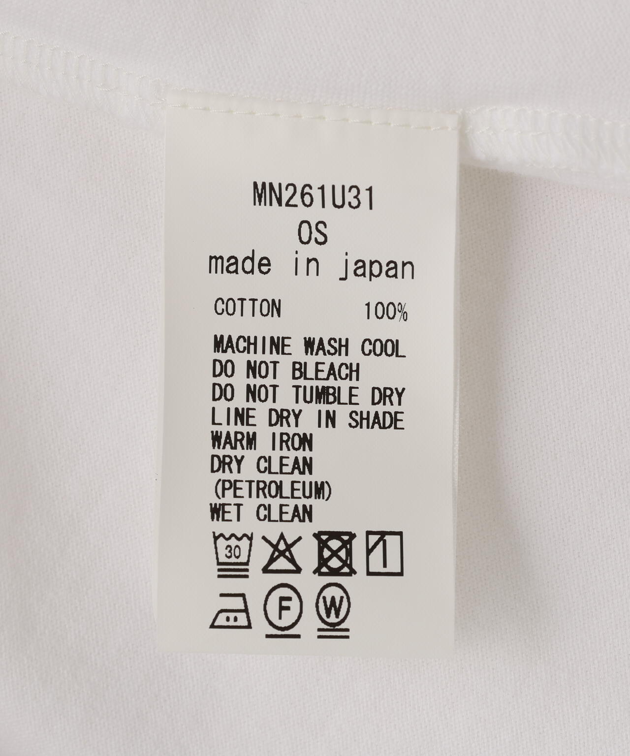 Munich(ミューニック)ロゴ刺繍Tシャツ