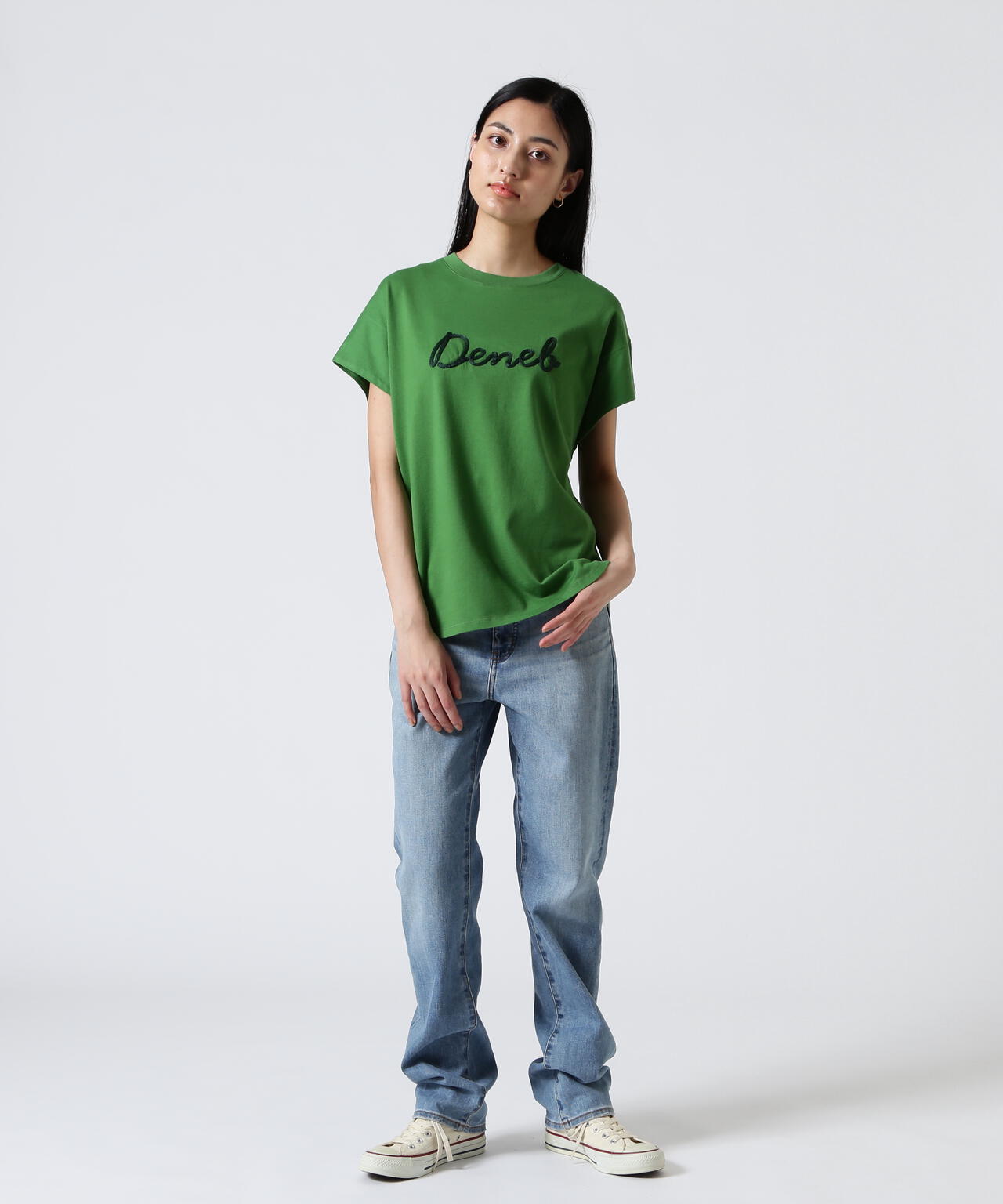 Munich(ミューニック)ロゴ刺繍Tシャツ
