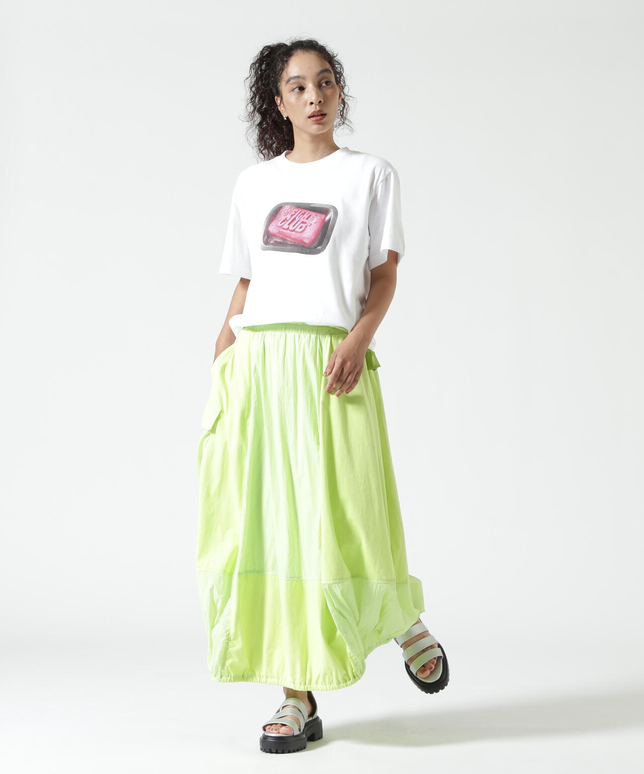GOOD ROCK SPEED (グッドロックスピード) FIGHT CLUB WHITE Tshirt