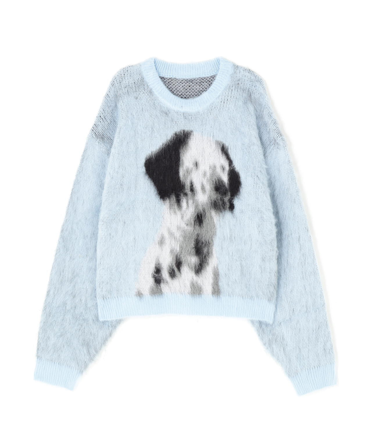 Knuth Marf(クヌースマーフ)dalmatian shaggy knit(unisex)