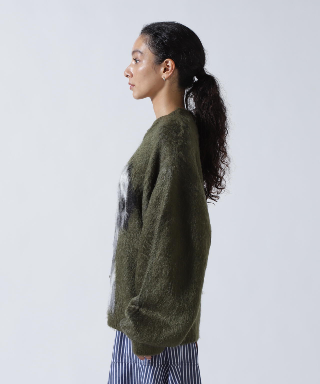 Knuth Marf(クヌースマーフ)dalmatian shaggy knit(unisex)