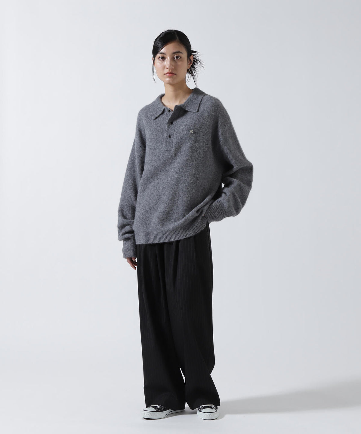 Knuth Marf(クヌースマーフ)fox over polo-neck knit