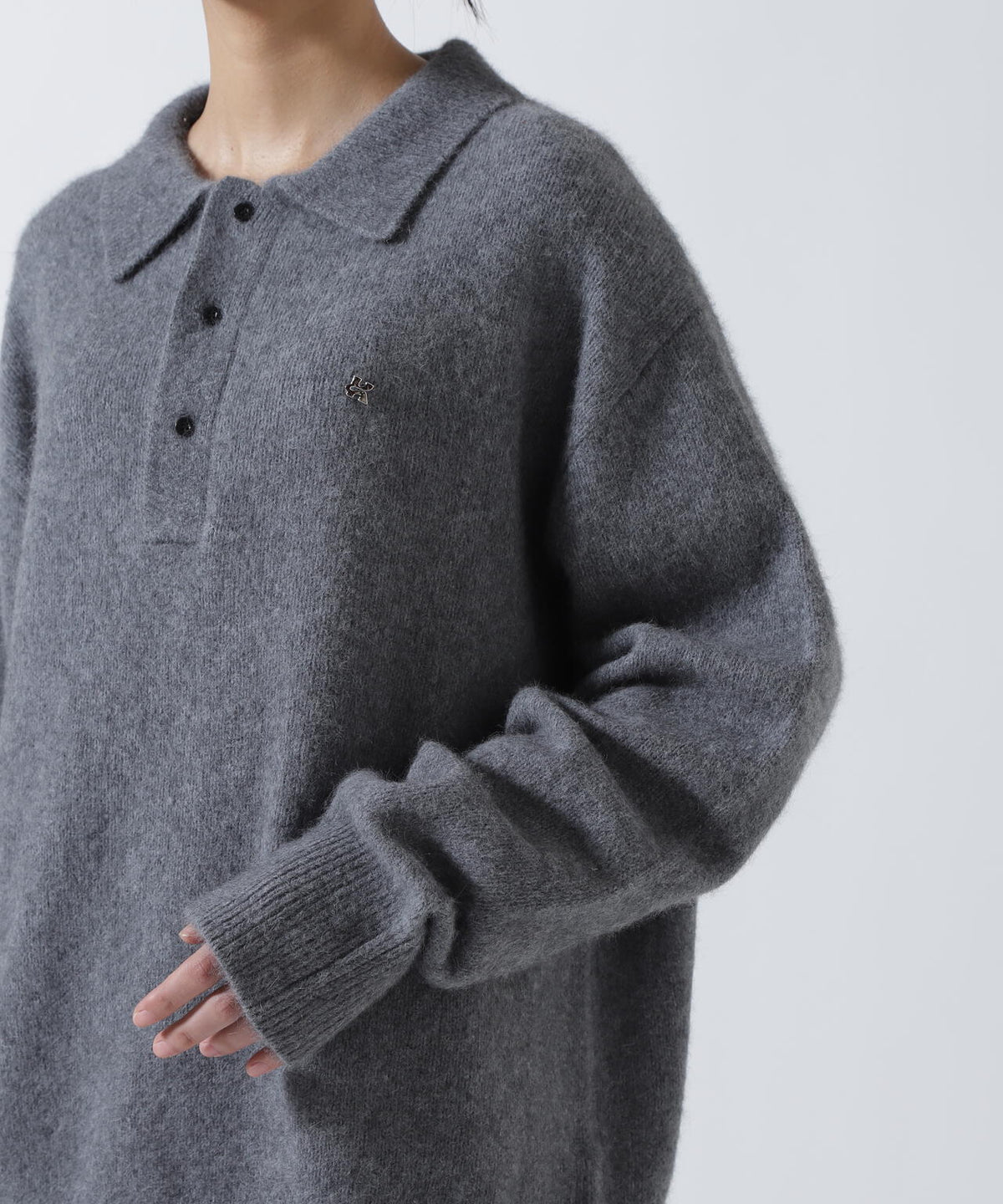 Knuth Marf(クヌースマーフ)fox over polo-neck knit