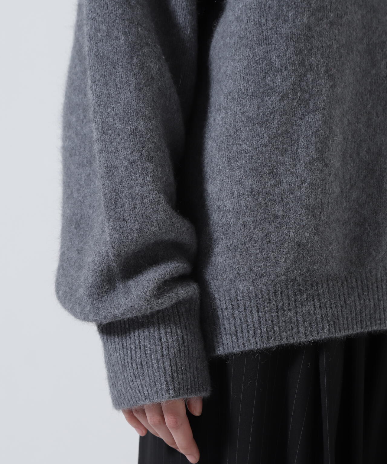 Knuth Marf(クヌースマーフ)fox over polo-neck knit