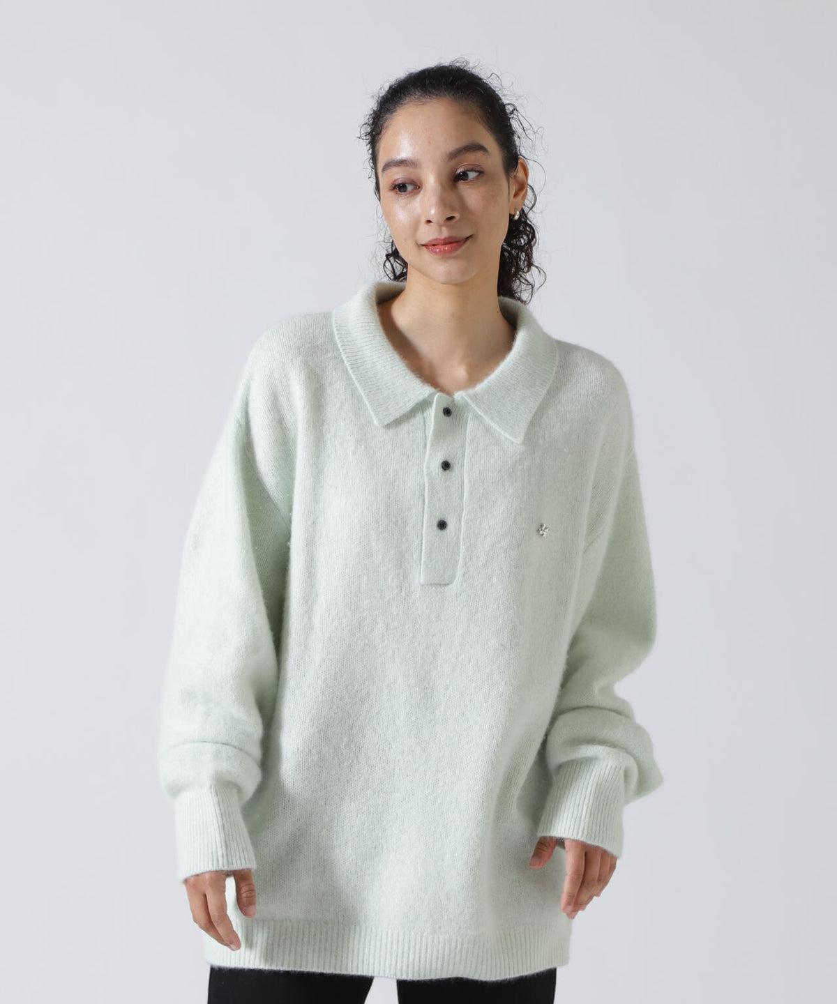 Knuth Marf(クヌースマーフ)fox over polo-neck knit