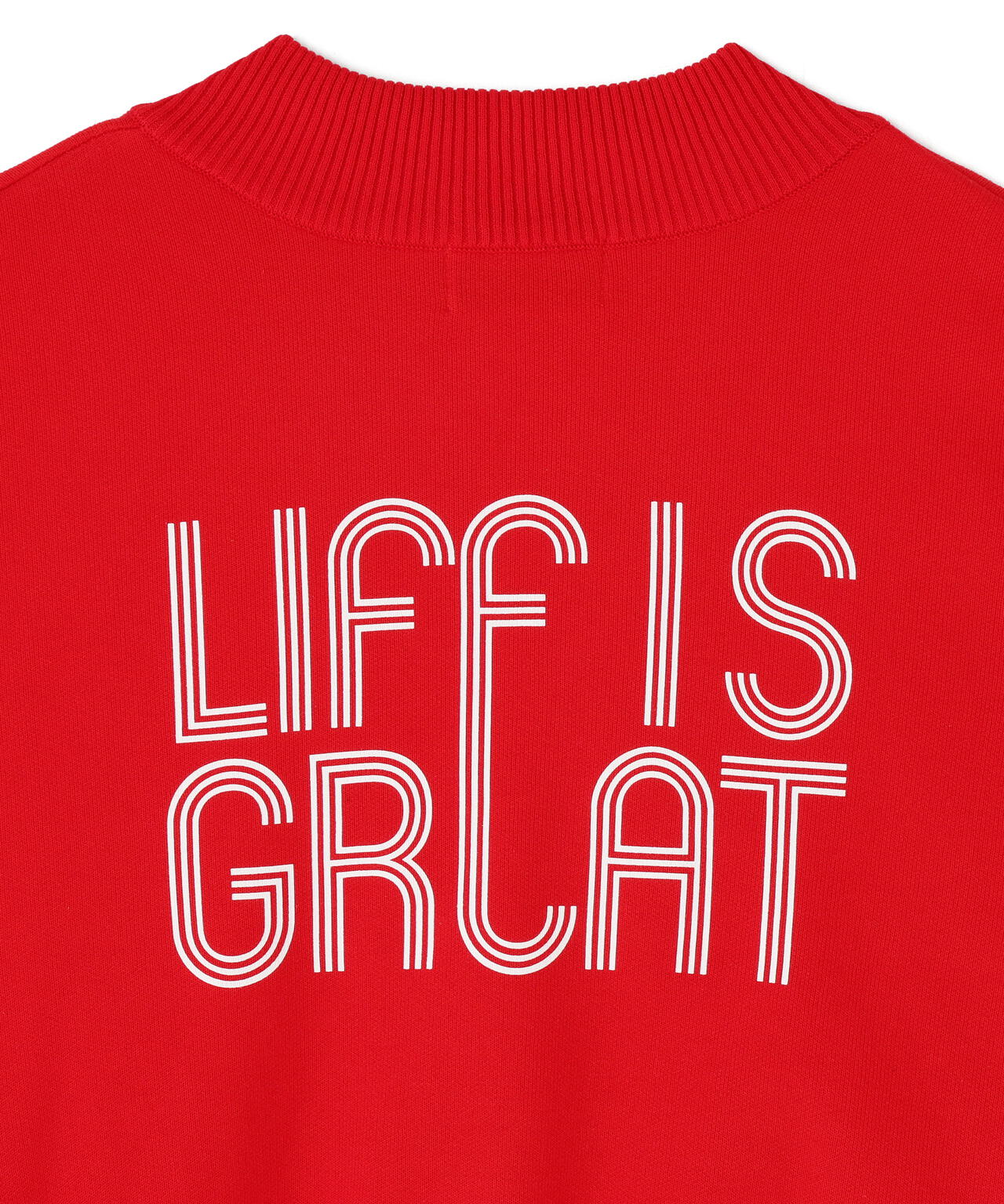 JJMERCER (ジェイジェイマーサー) 別注Vネックバックロゴニット