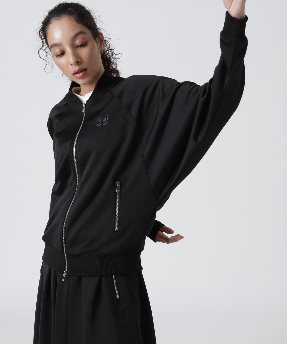 NEEDLES / ニードルズ / Dolman Sleeve Track Jacket - Bright Jersey Women