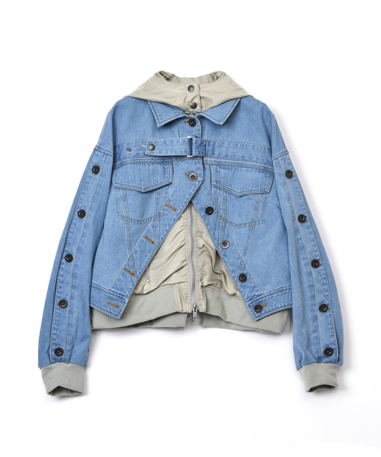 AVIREXxAULA AILA(アヴィレックスxアウラアイラ)デニムキリカエGジャン