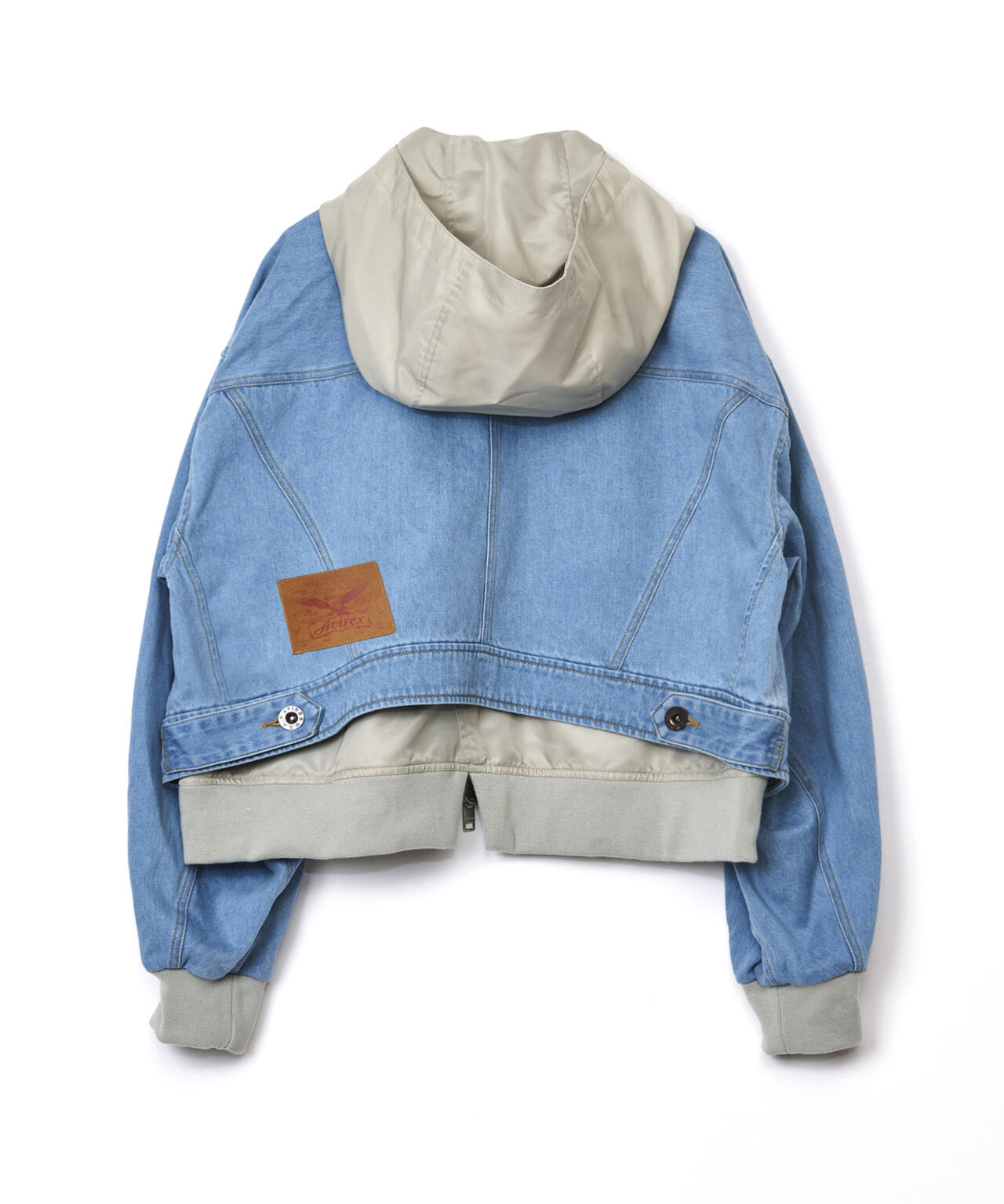 AVIREXxAULA AILA(アヴィレックスxアウラアイラ)デニムキリカエGジャン