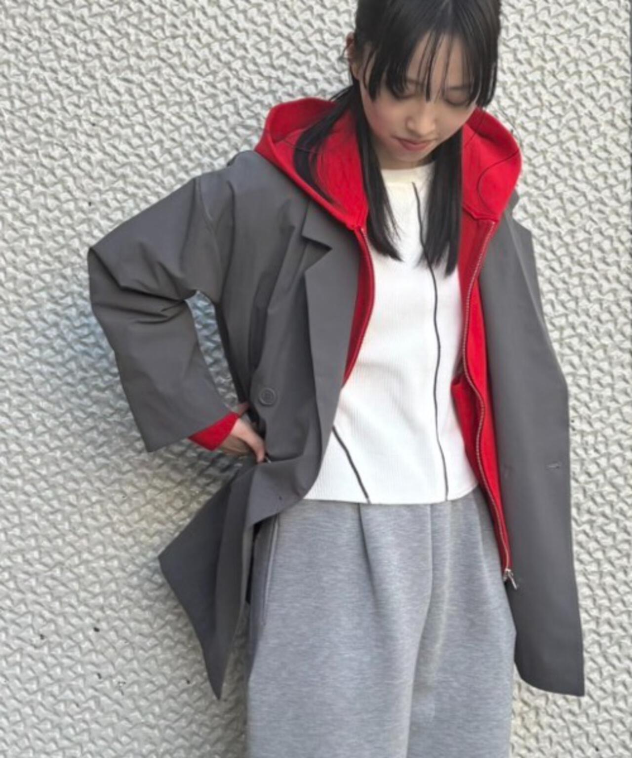 DROIT BELLO(ドロイトベロ)ナイロンストレッチジャケット