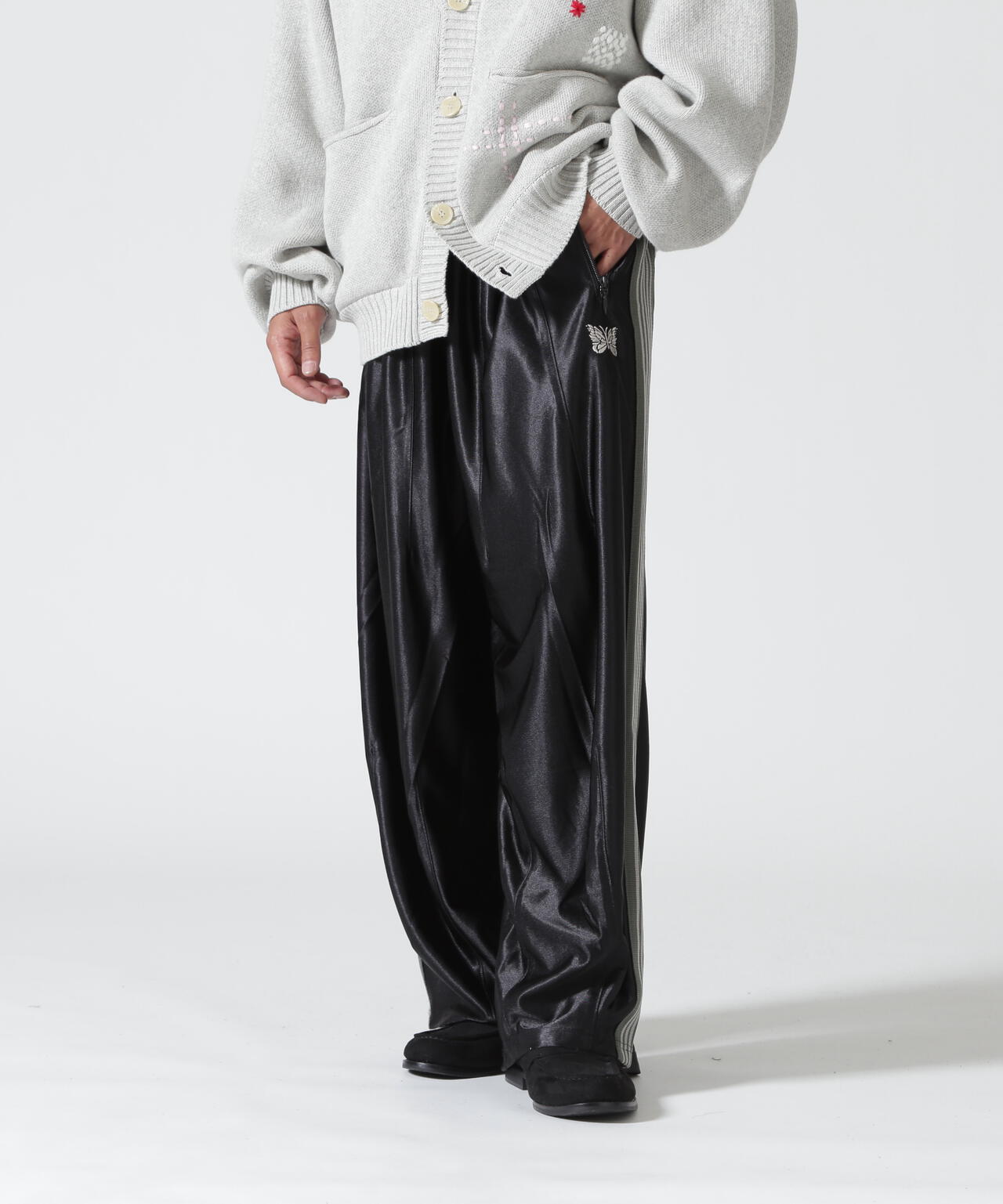NEEDLES(ニードルズ) 【B'2nd EXCLUSIVE】H.D.TRACK PANT - TRICOT SATEEN