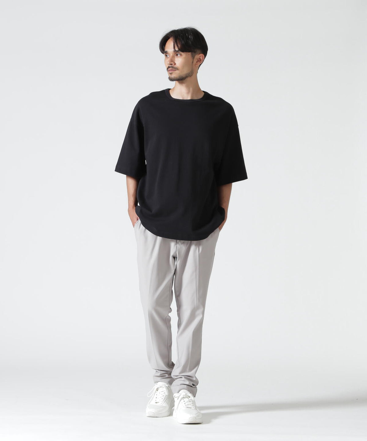 PIUORO(ピウオロ) HI TENSION KNIT JOGGER PANTS