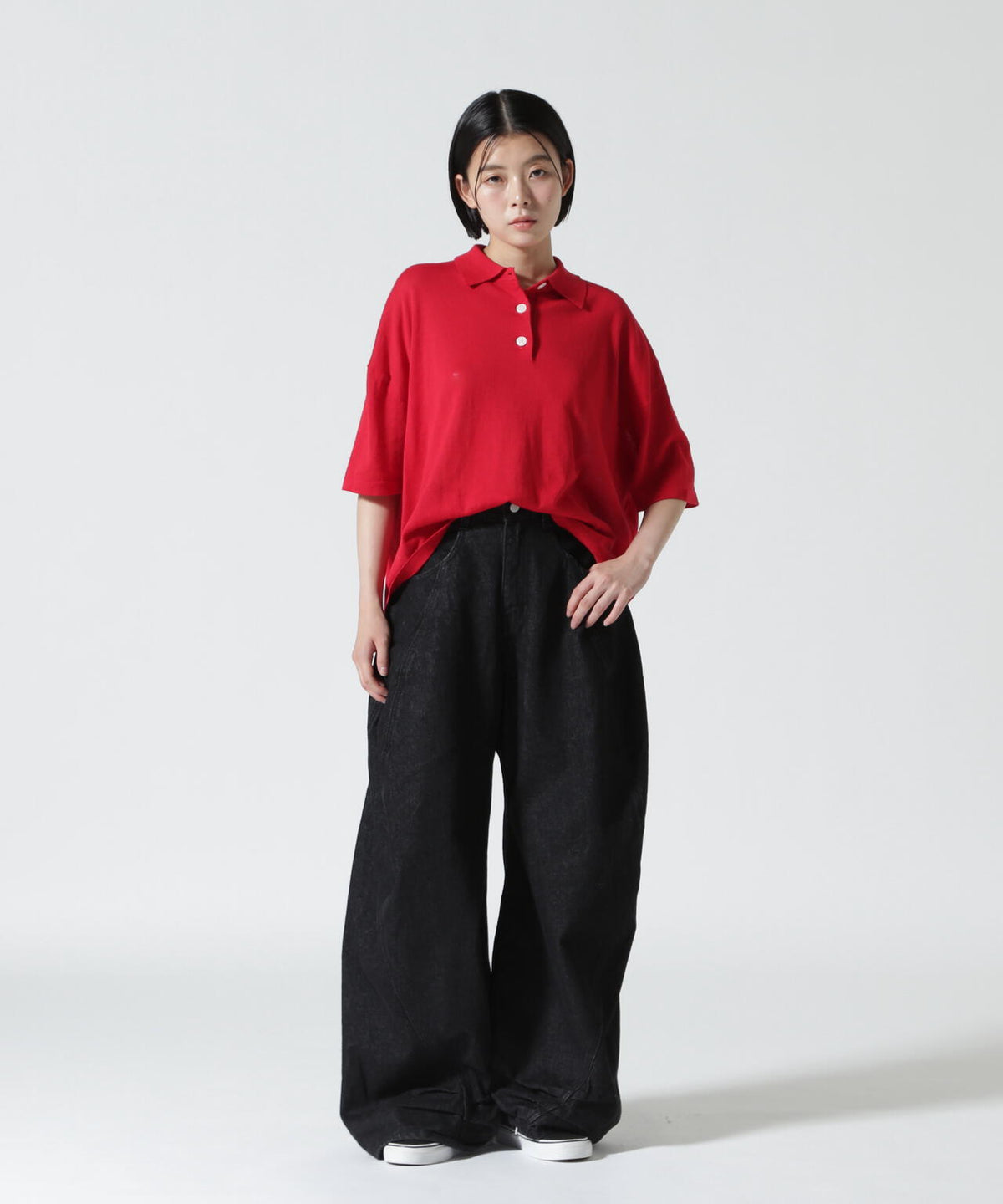 Knuth Marf(クヌースマーフ)tuck design denim pants