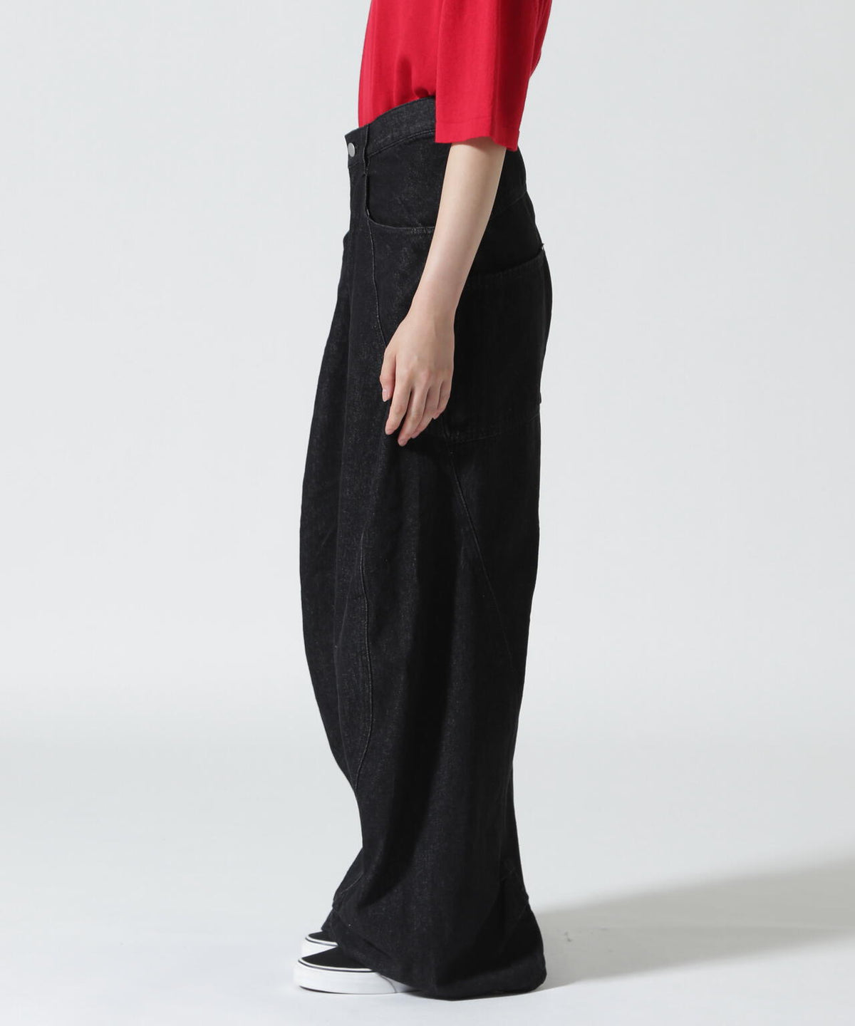 Knuth Marf(クヌースマーフ)tuck design denim pants