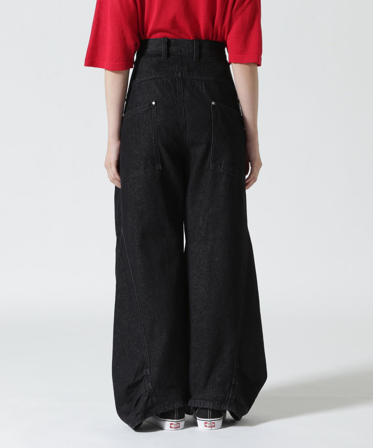 Knuth Marf(クヌースマーフ)tuck design denim pants