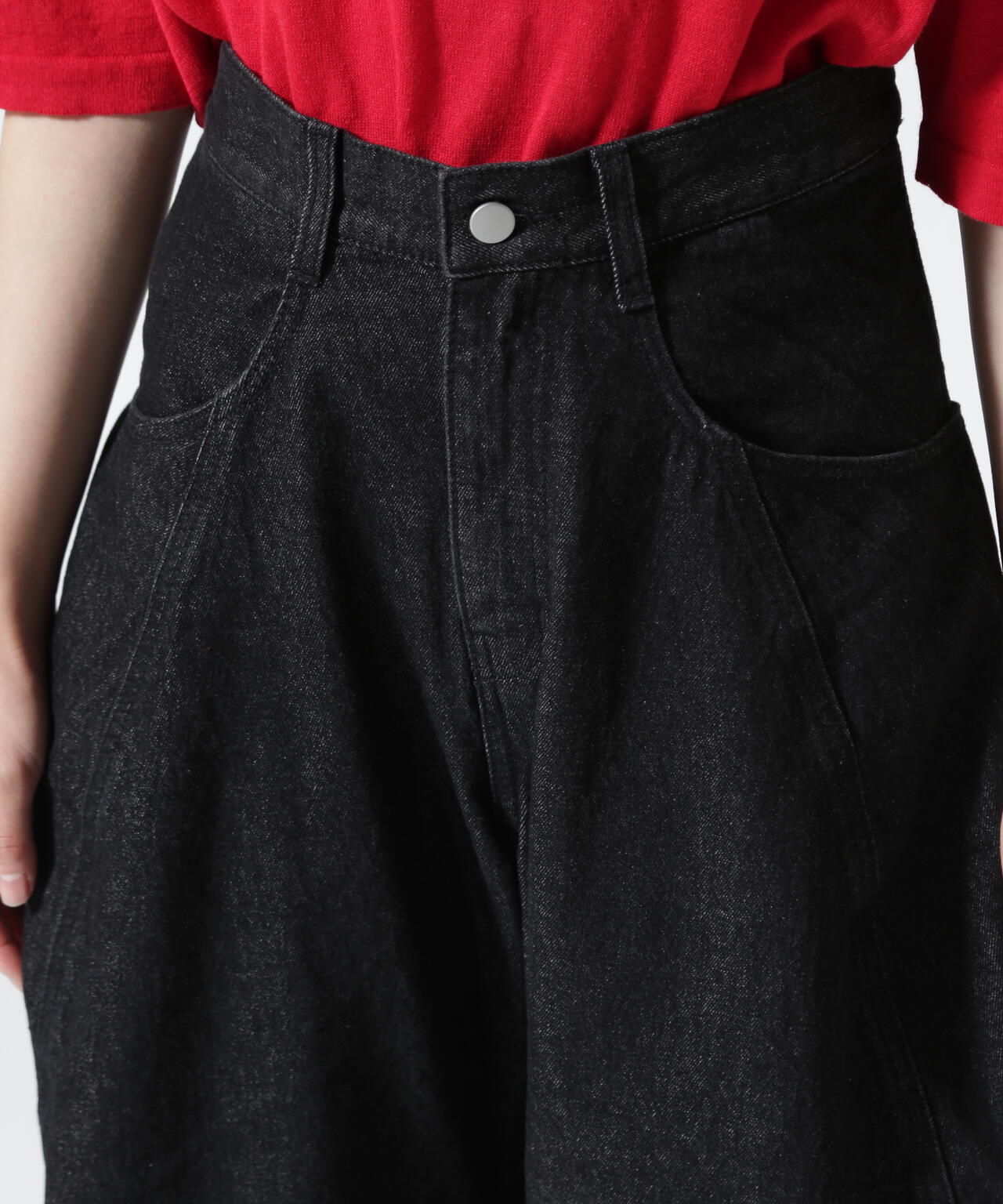 Knuth Marf(クヌースマーフ)tuck design denim pants