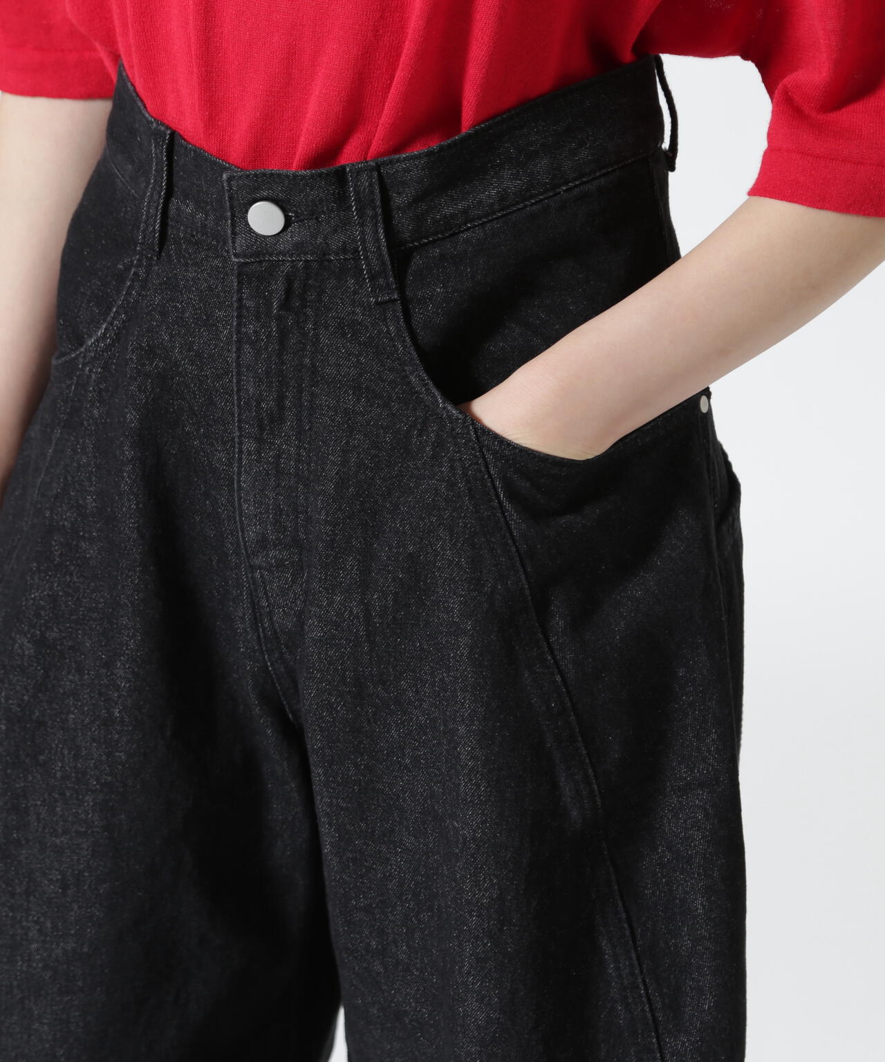 Knuth Marf(クヌースマーフ)tuck design denim pants