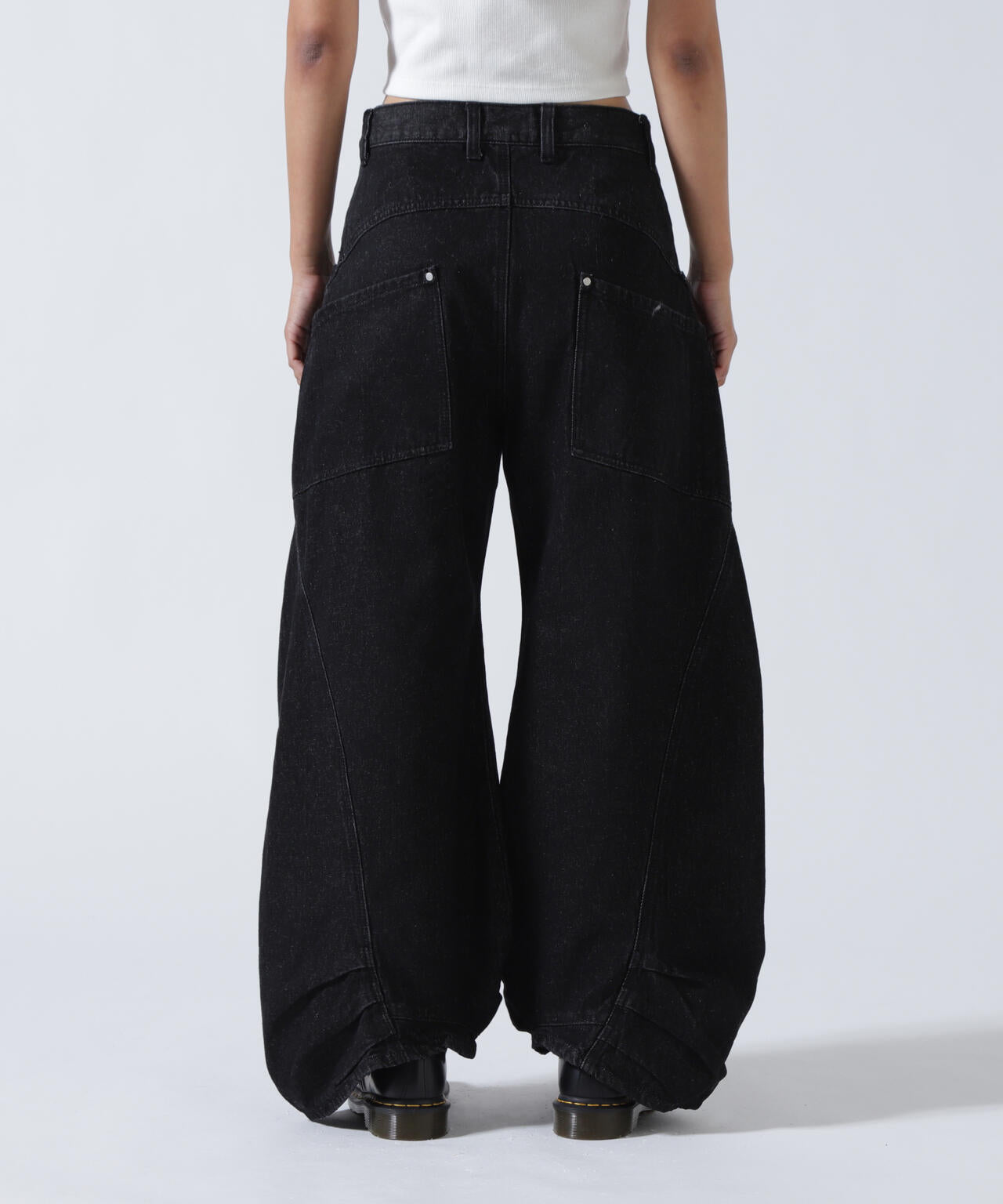 Knuth Marf(クヌースマーフ)tuck design denim pants